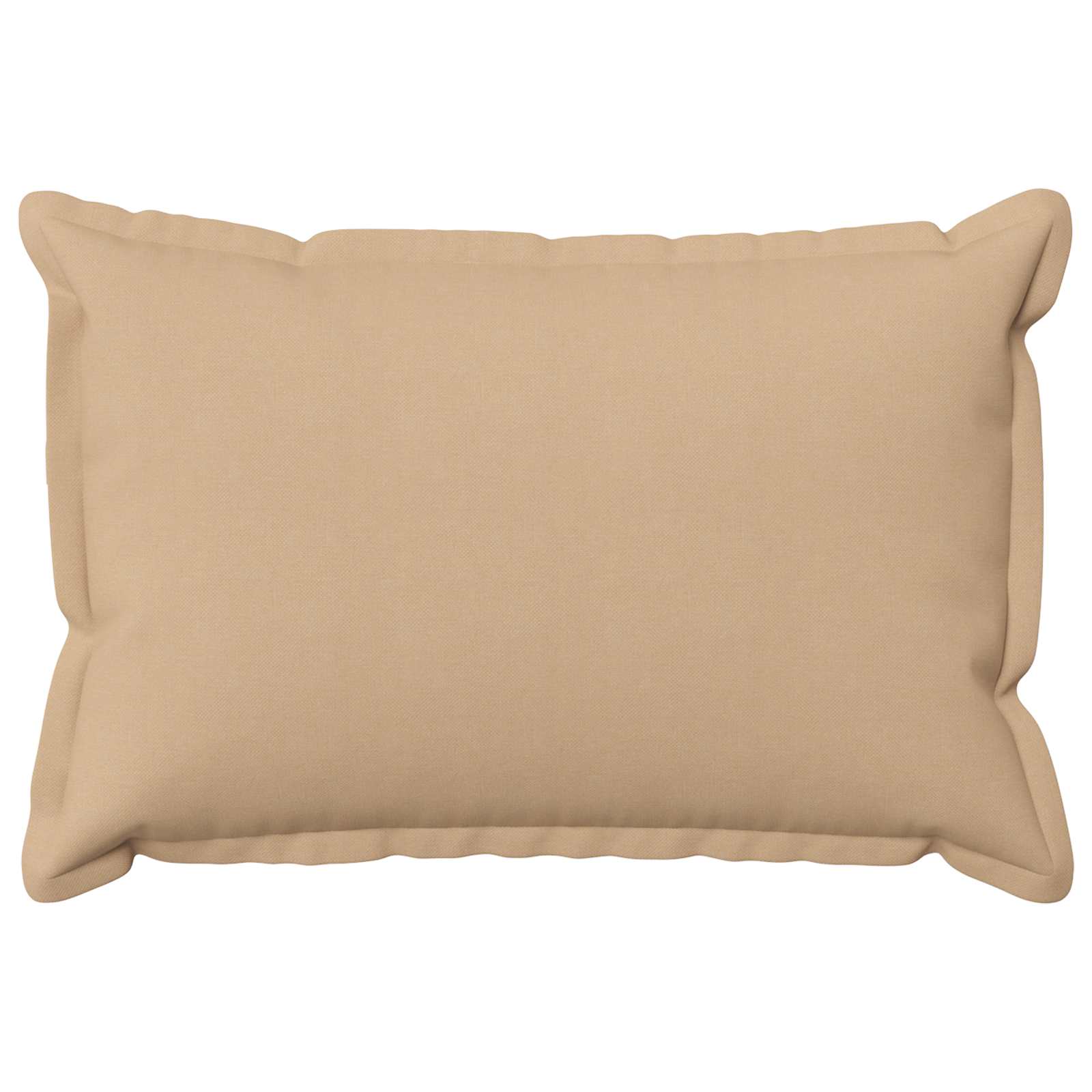 Párna huzat 6 pcs houten krémszínű 50 x 70 cm műlenszövet