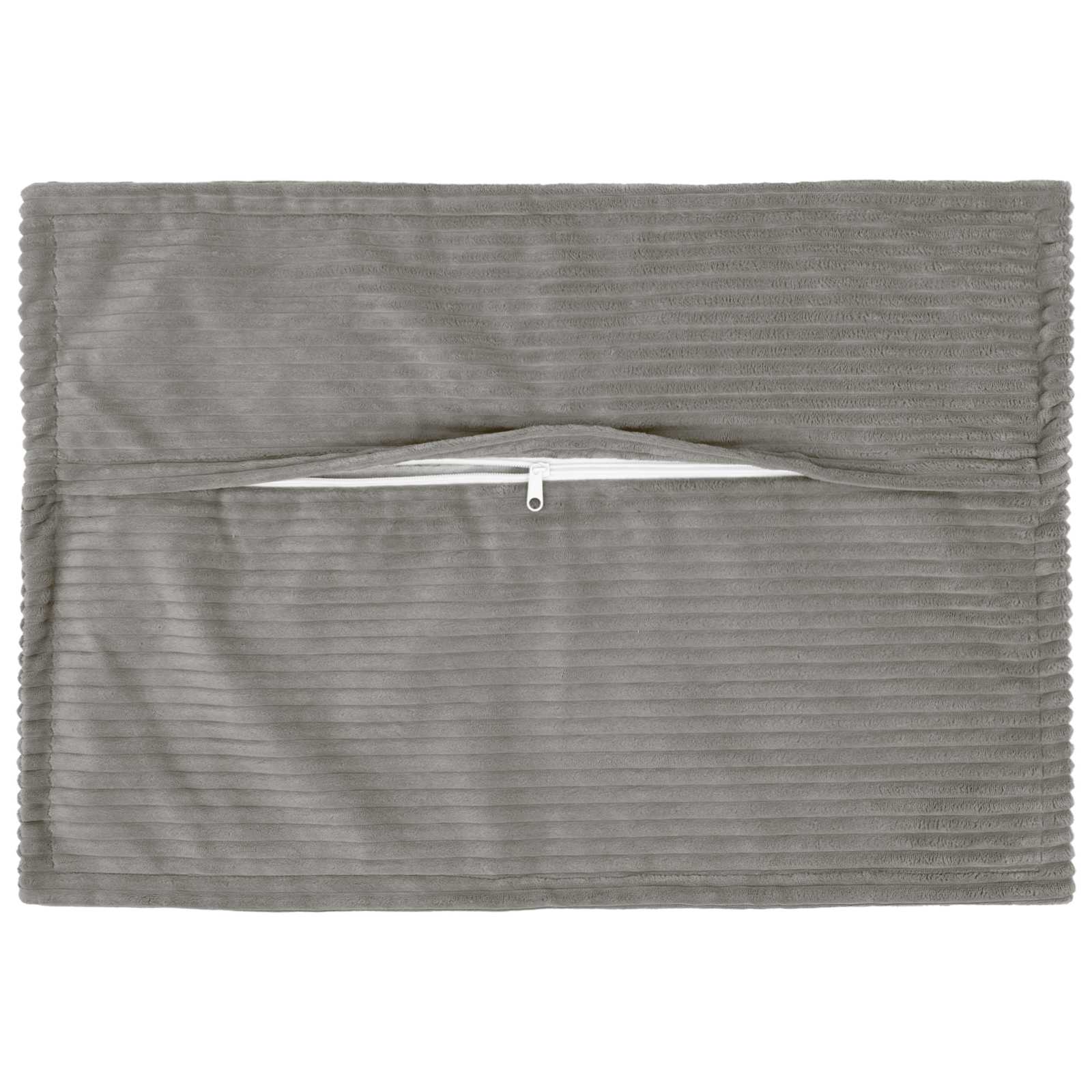 Párna huzat 2 db houten világosszürke 50 x 70 cm cord
