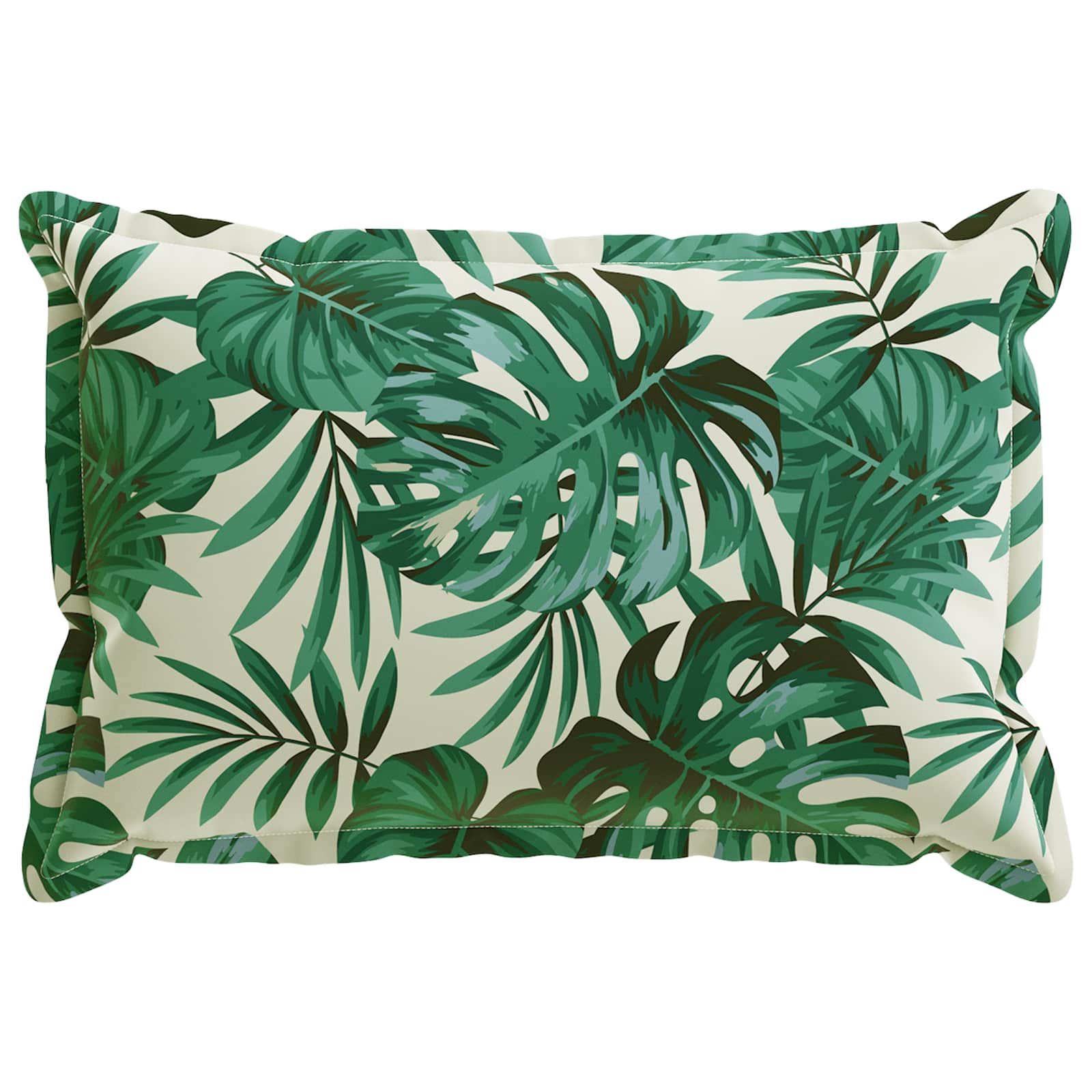 Párna huzat 2 db houten levélminta 50 x 70 cm poliészter