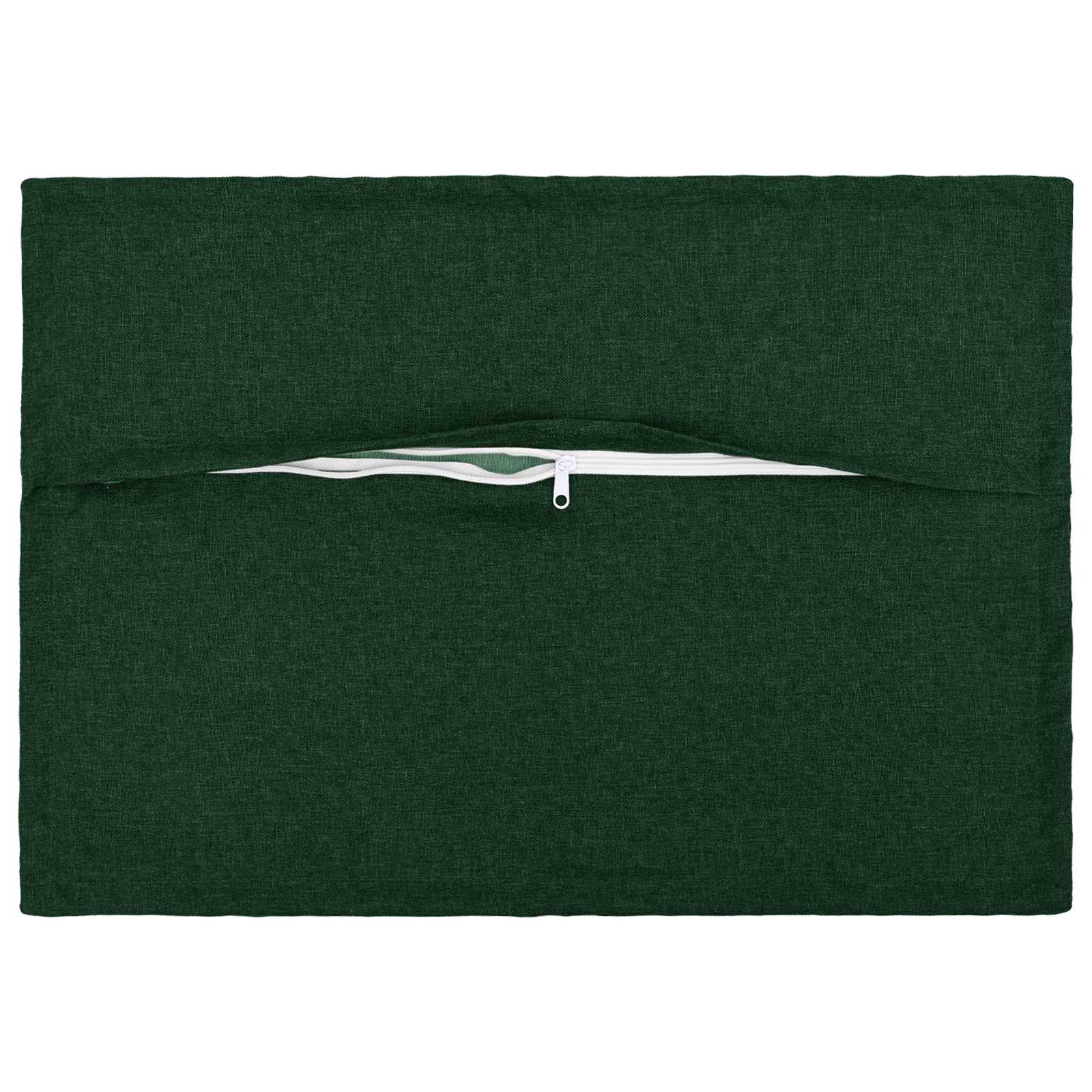 Párna huzat 2 pcs houten sötétzöld 50 x 75 cm műlenszövet