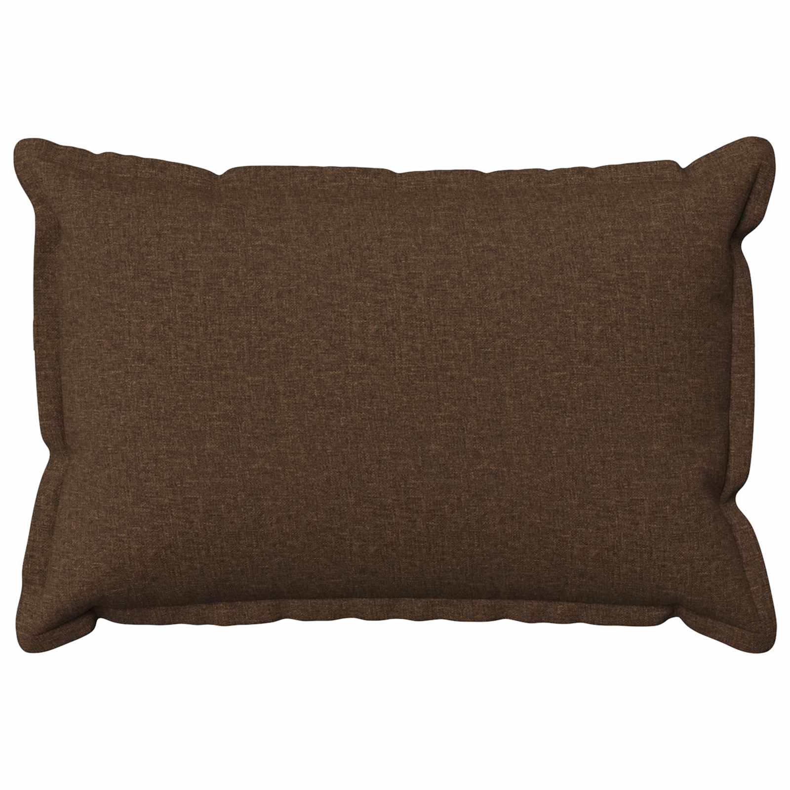 Párna huzat 6 pcs houten barna 50 x 75 cm műlenszövet