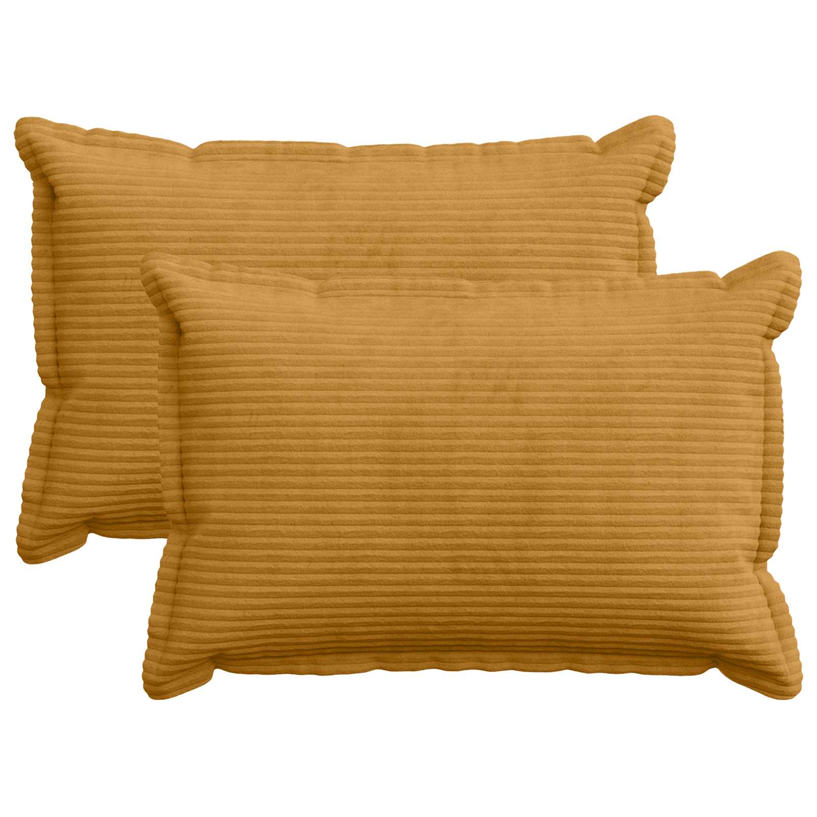 Párna huzat 2 db houten sárga 50 x 75 cm cord