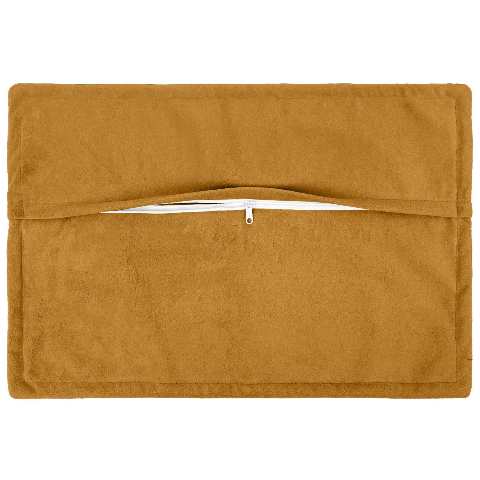 Párna huzat 2 pcs houten sárga 50 x 75 cm mikroszálas plüss