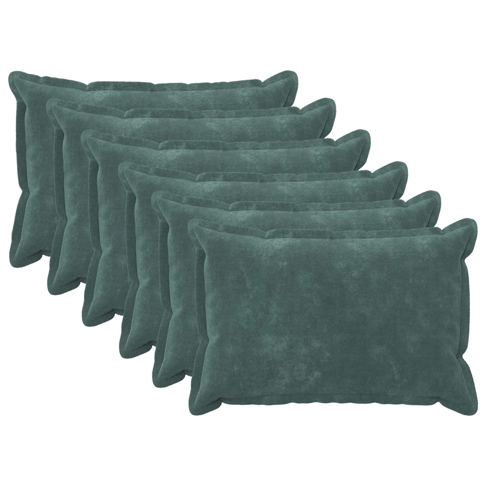 Párna huzat 6 pcs houten tengerkék 50 x 75 cm mikroszálas plüss