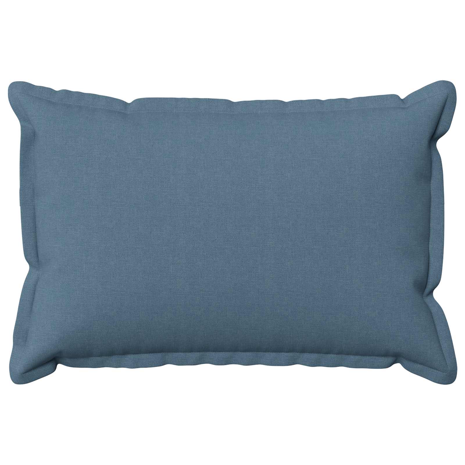 Párna huzat 6 pcs houten farmerkék 50 x 80 cm műlenszövet