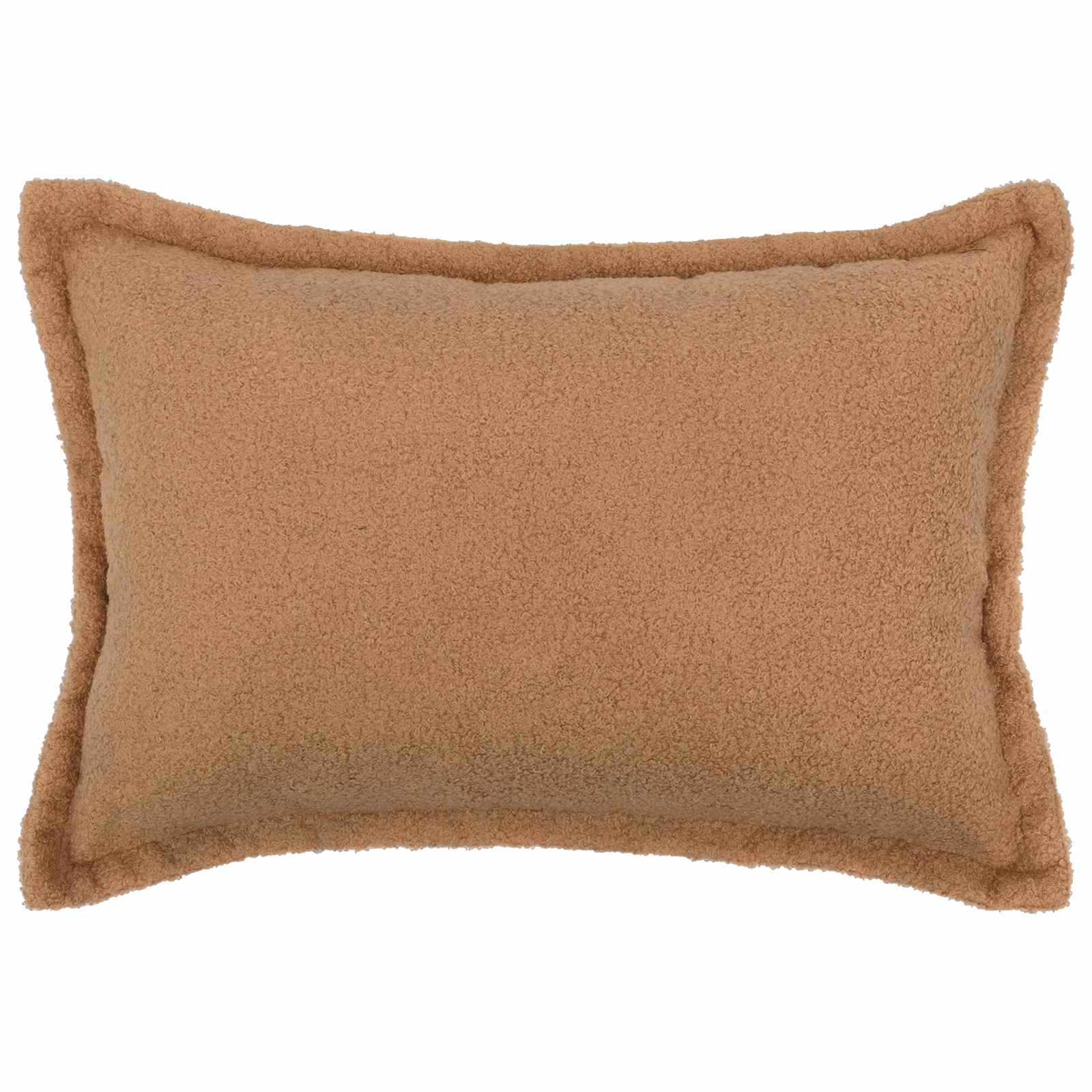 Párna huzat 6 pcs houten bézs 50 x 80 cm bouclé