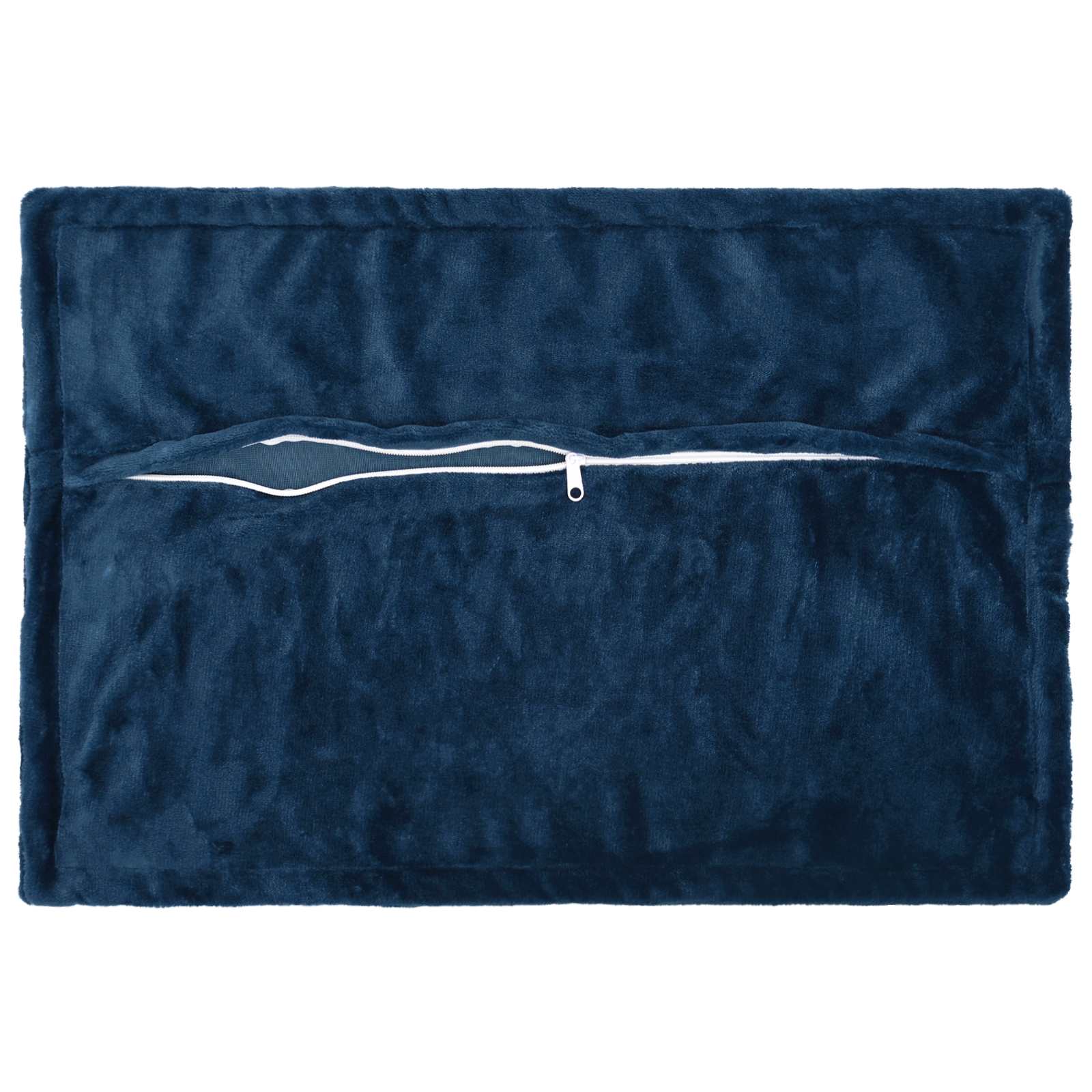 Párna huzat 2 pcs houten sötétkék 50 x 80 cm flanell
