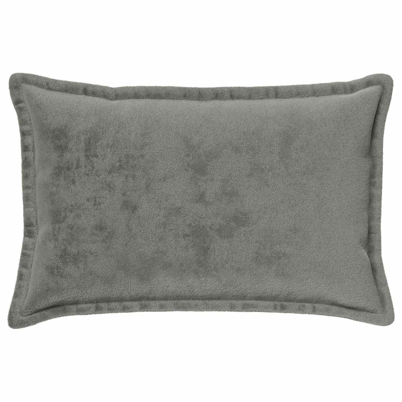 Párna huzat 6 pcs houten sötétszürke 50 x 80 cm flanell