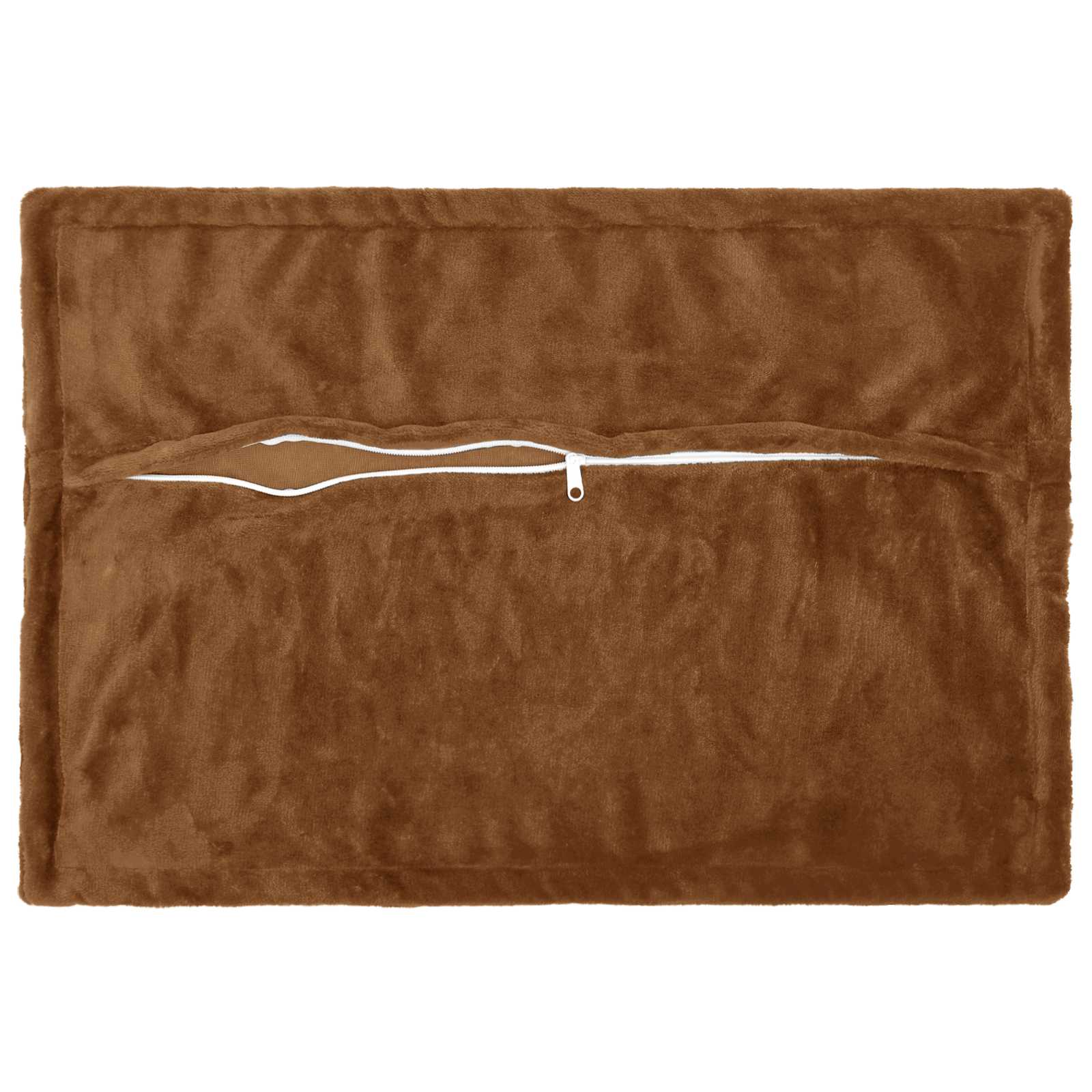 Párna huzat 6 pcs houten világos barna 50 x 80 cm flanell