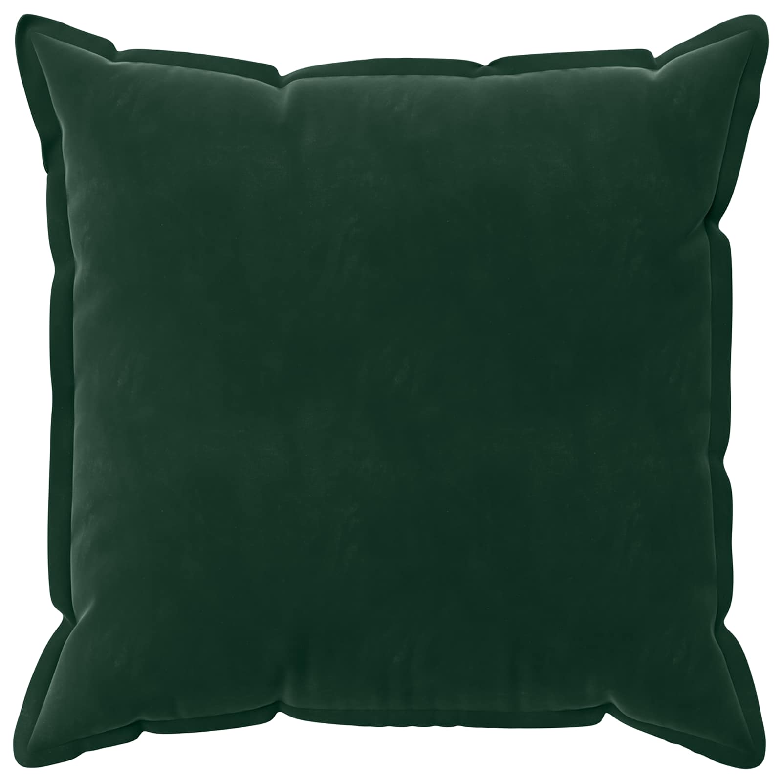 Párna huzat 6 pcs houten sötétzöld 55 x 55 cm bársony