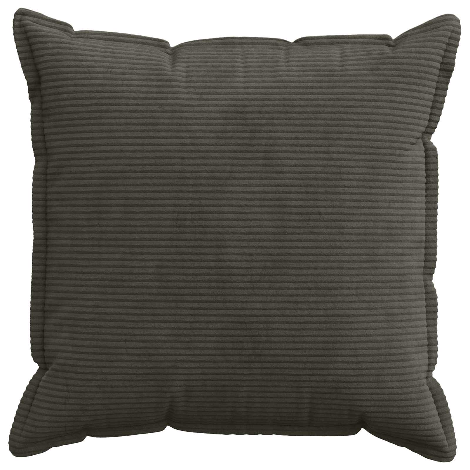 Párna huzat 2 db houten antracitszürke 55 x 55 cm cord