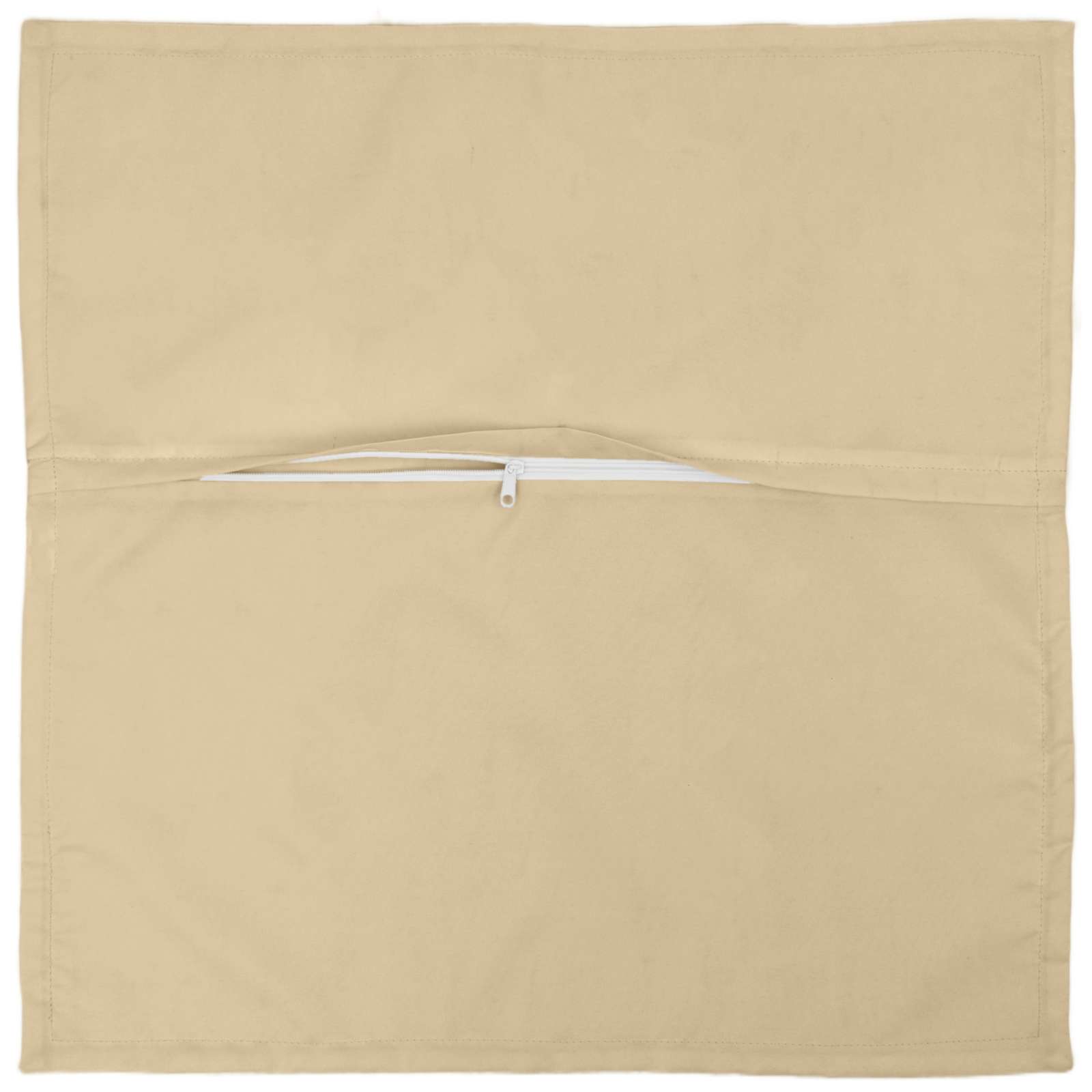 Párna huzat 6 db houten bézs 55 x 55 cm poliészter