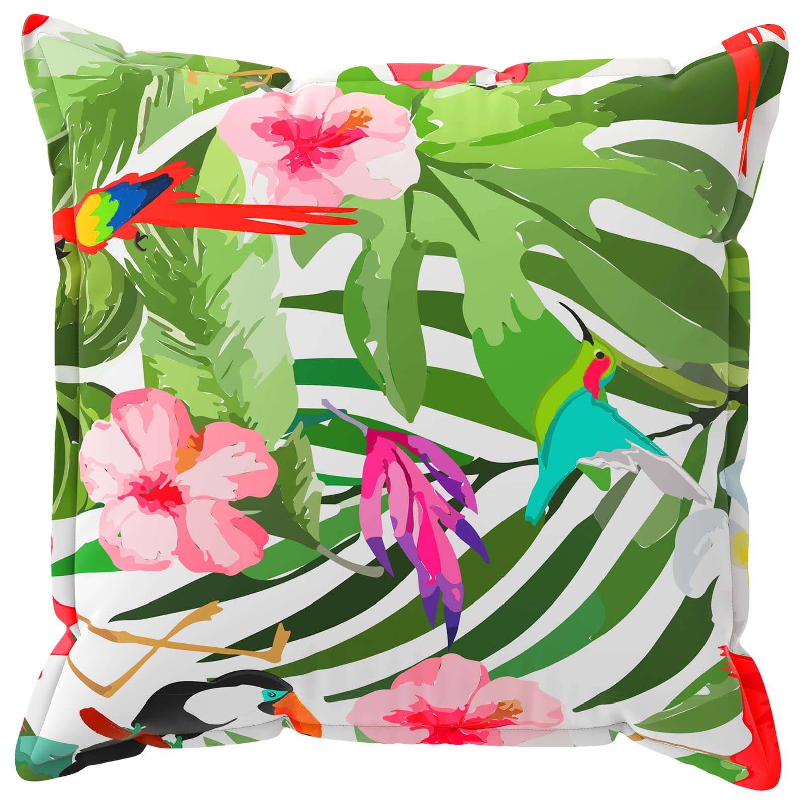 Párna huzat 6 db houten fekete 55 x 55 cm poliészter