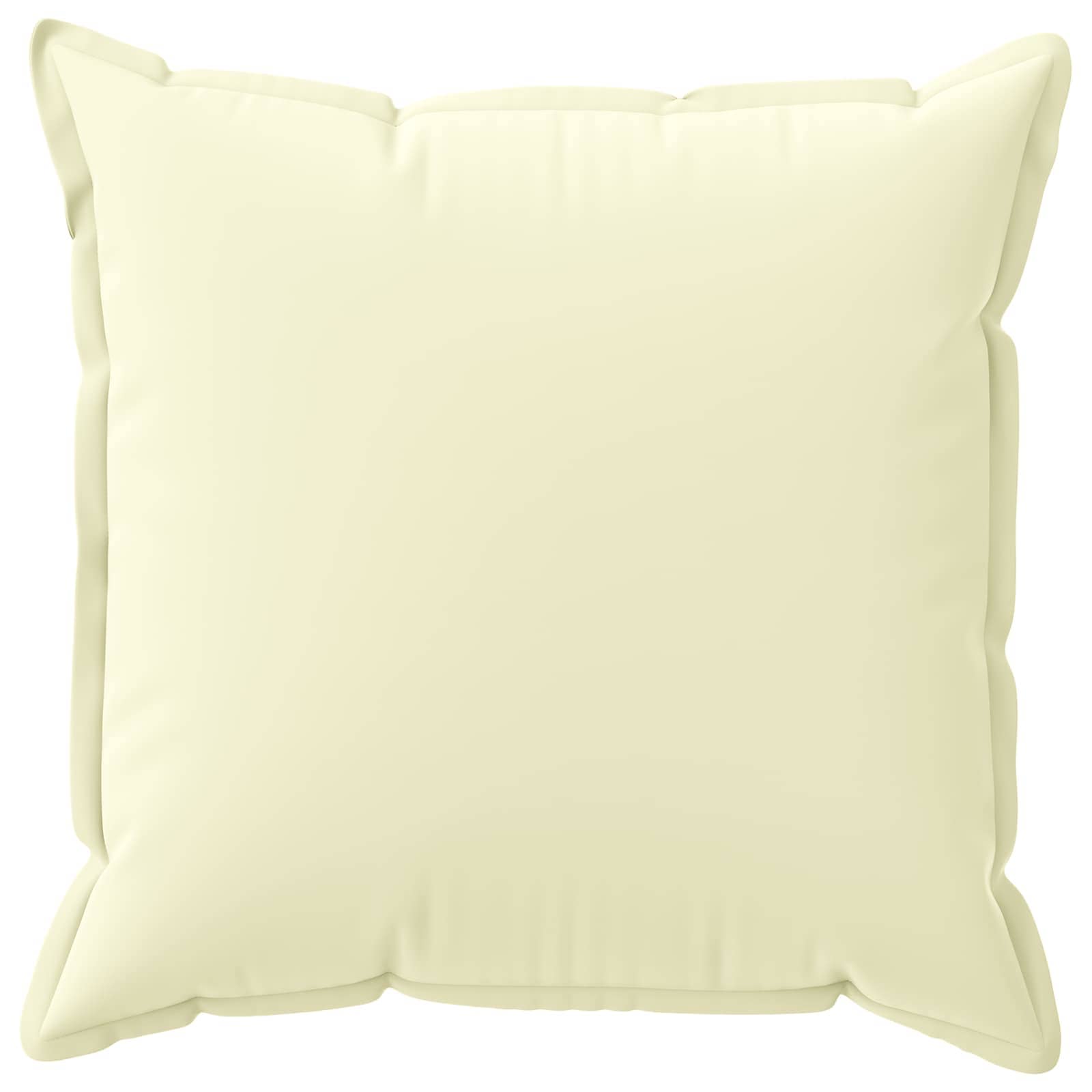 Párna huzat 2 db houten krémszínű 55 x 55 cm poliészter