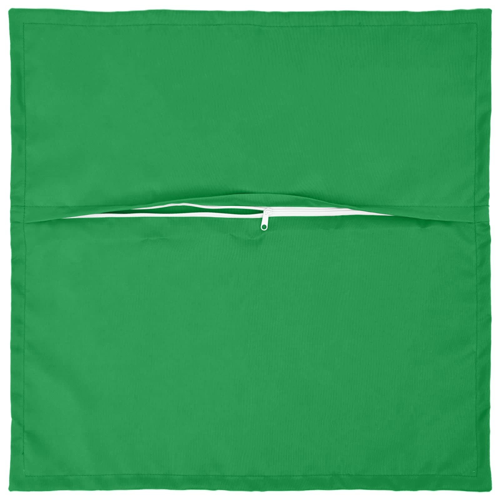 Párna huzat 2 db houten zöld 55 x 55 cm poliészter