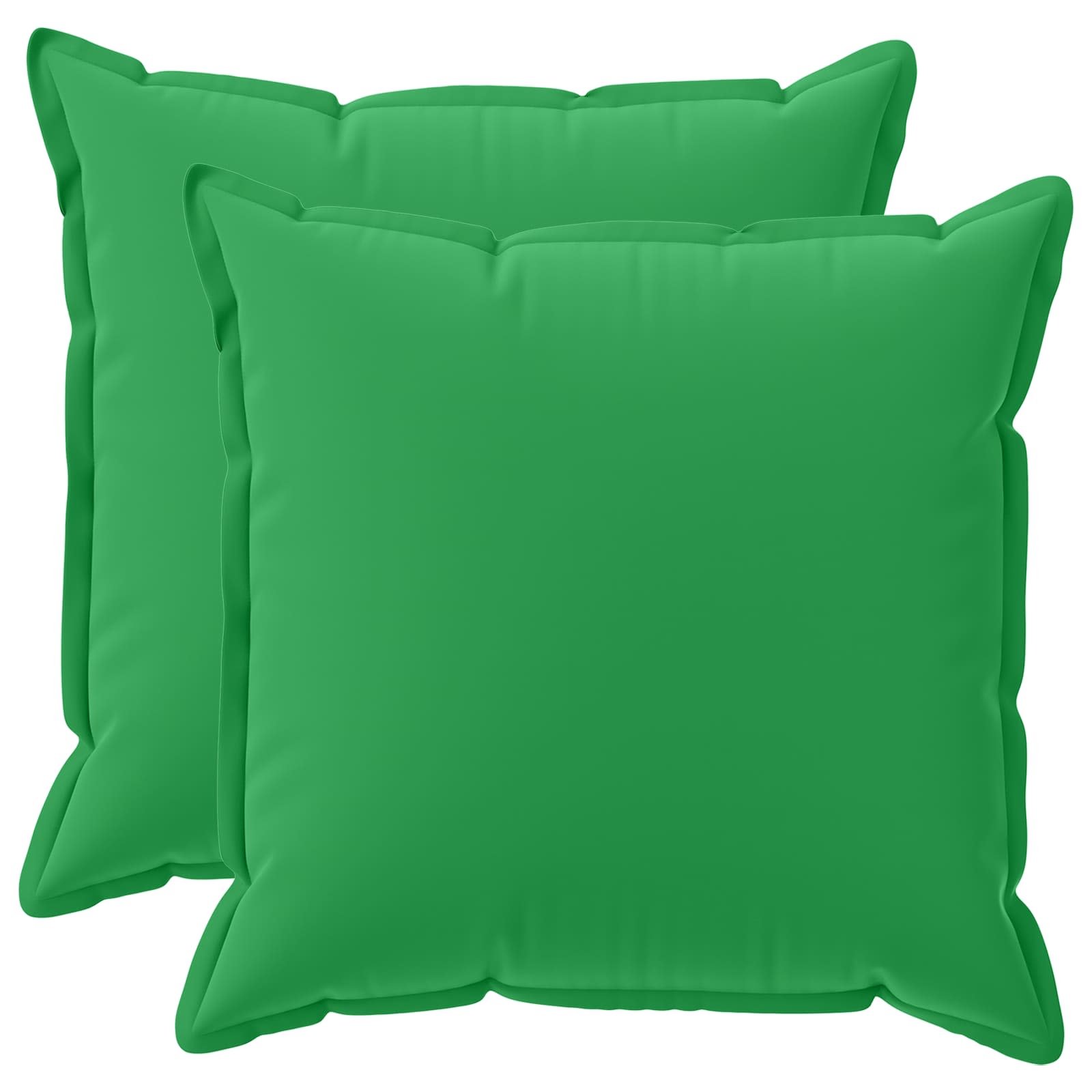 Párna huzat 2 db houten zöld 55 x 55 cm poliészter