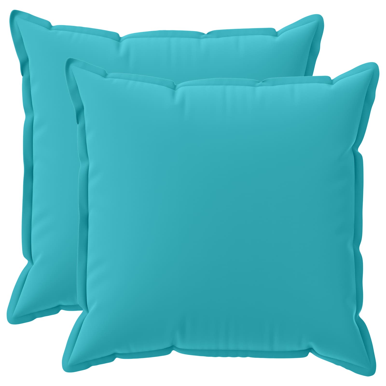 Párna huzat 2 db houten türkiz 55 x 55 cm poliészter