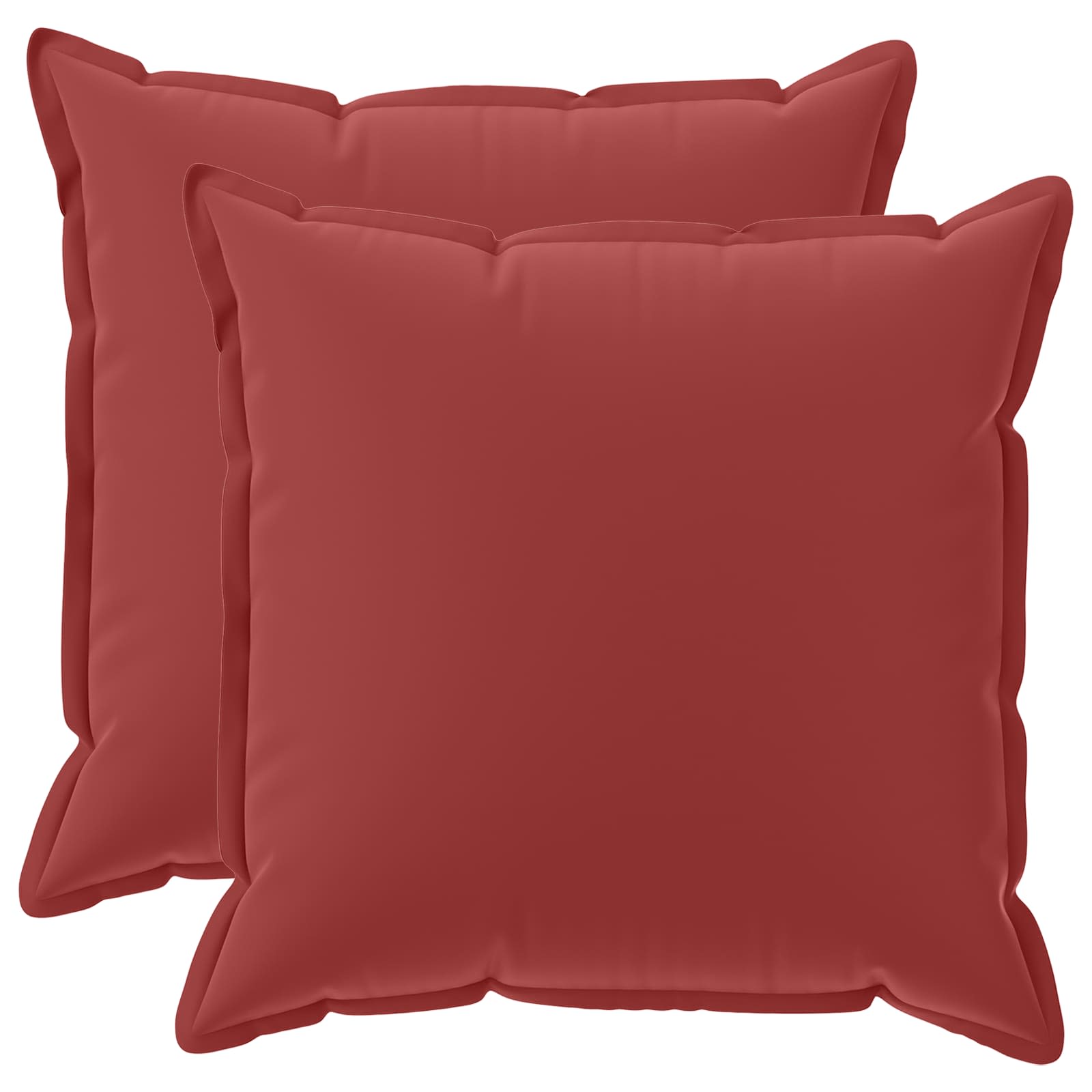 Párna huzat 2 db houten bordó 55 x 55 cm poliészter