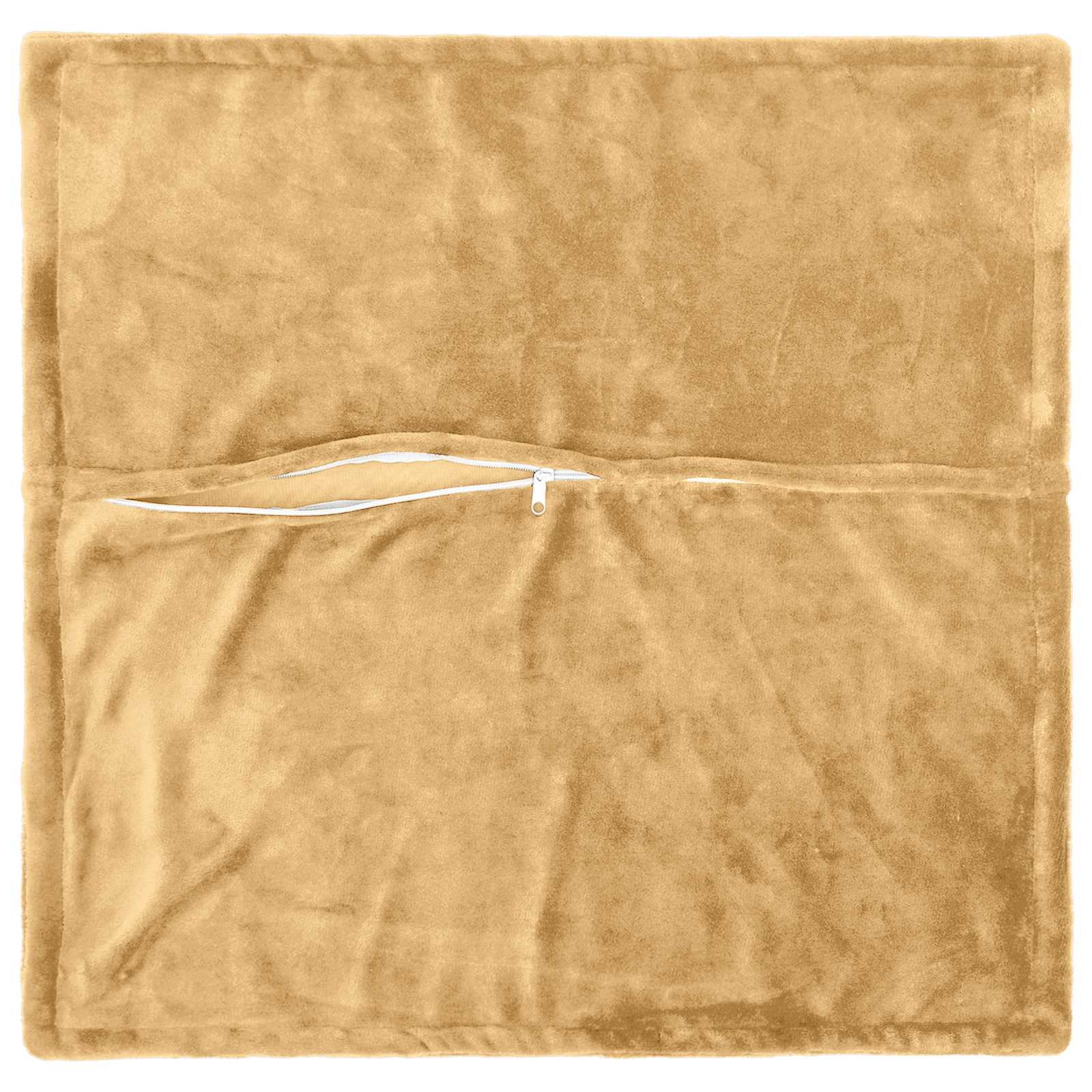Párna huzat 6 pcs houten tópszínű 55 x 55 cm flanell