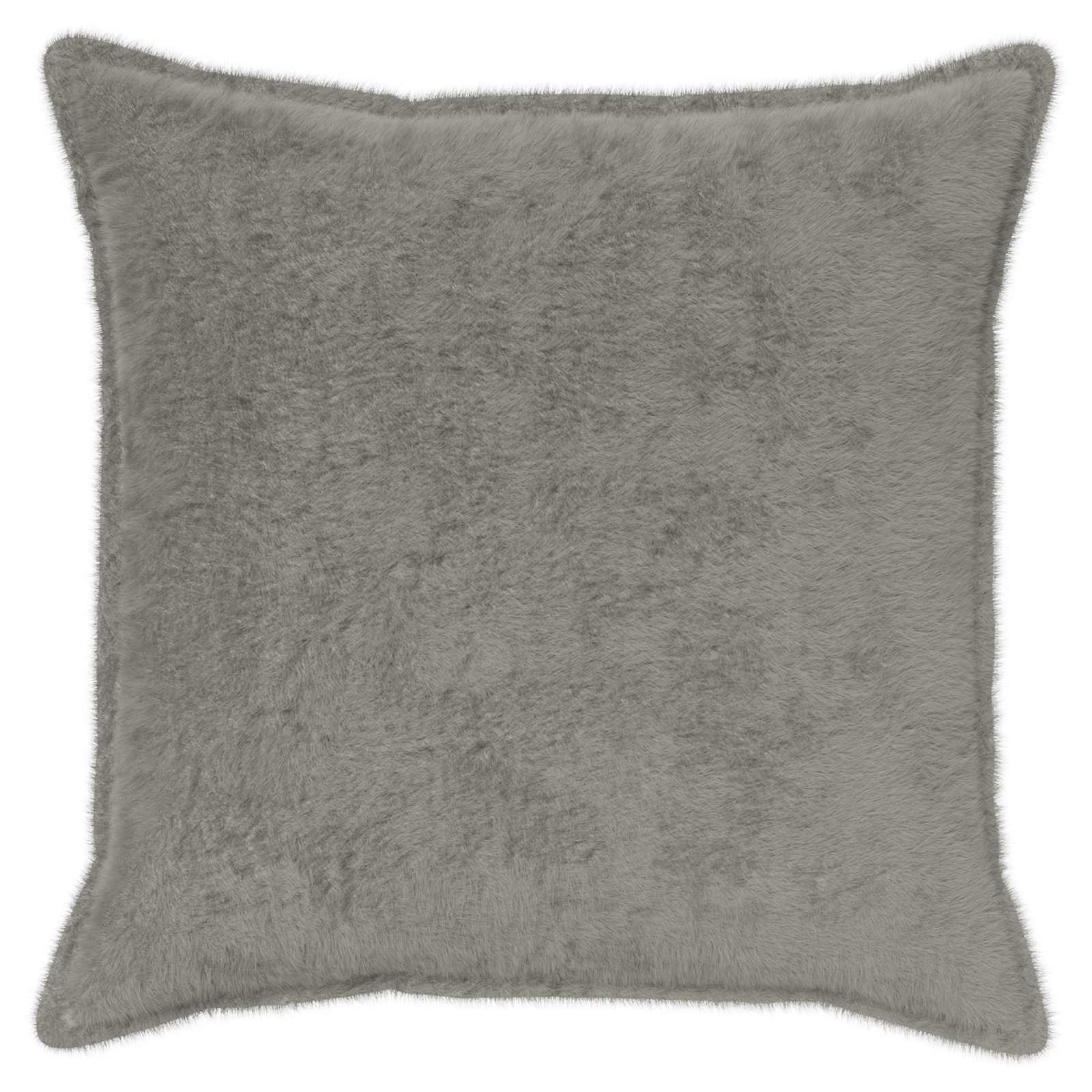 Párna huzat 6 db houten világosszürke 55 x 55 cm műnyúl szőr