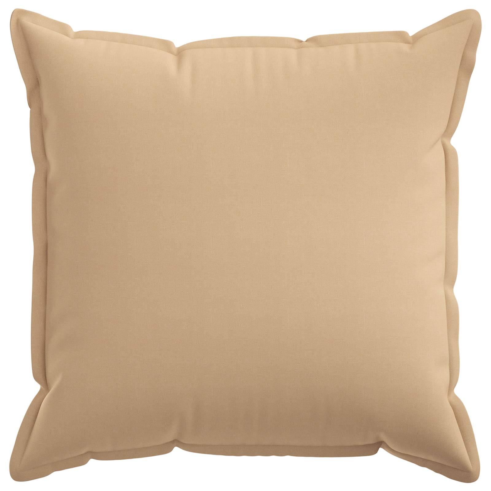 Párna huzat 6 pcs houten krémszínű 60 x 60 cm műlenszövet