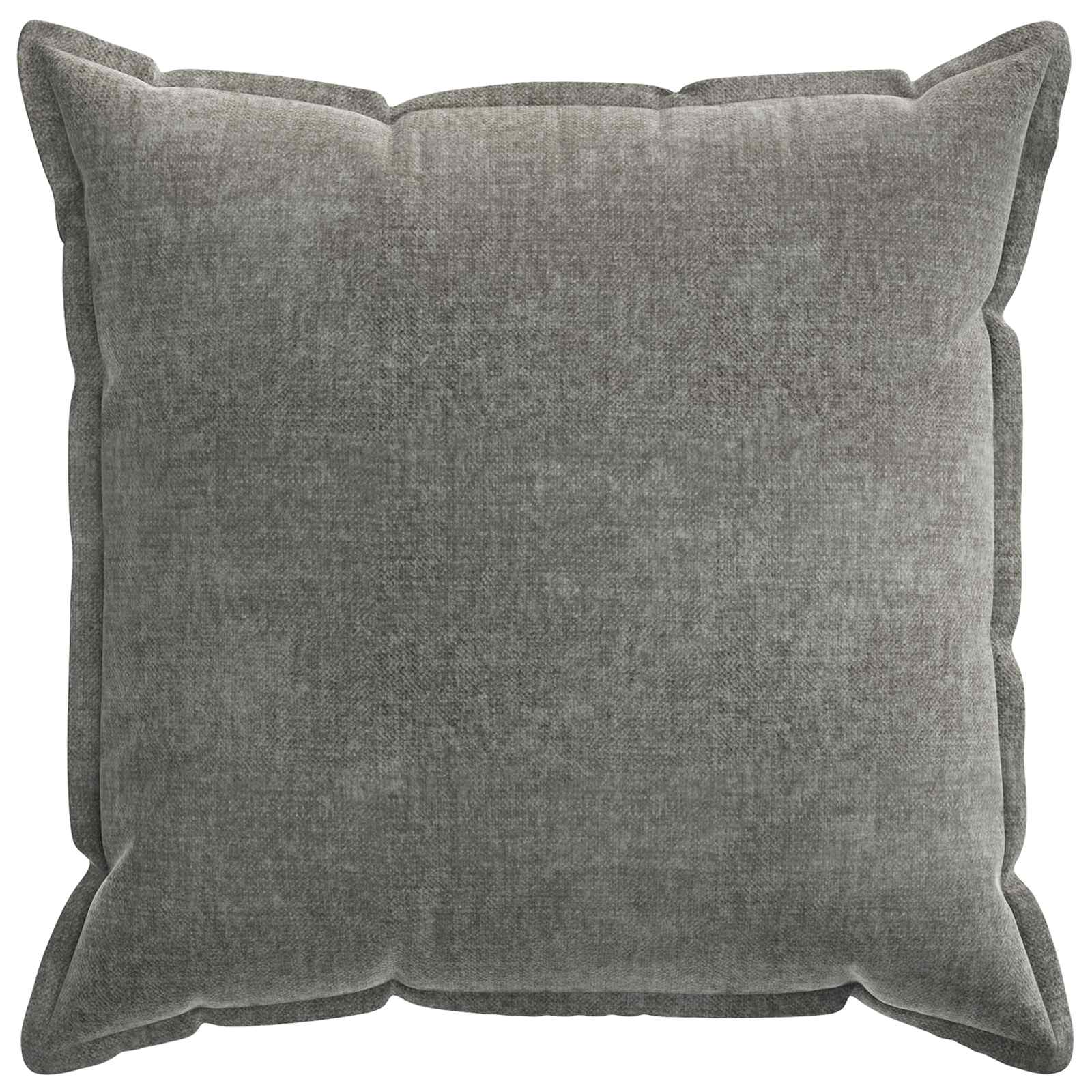 Párna huzat 2 db houten sötétszürke 60 x 60 cm chenille szövet