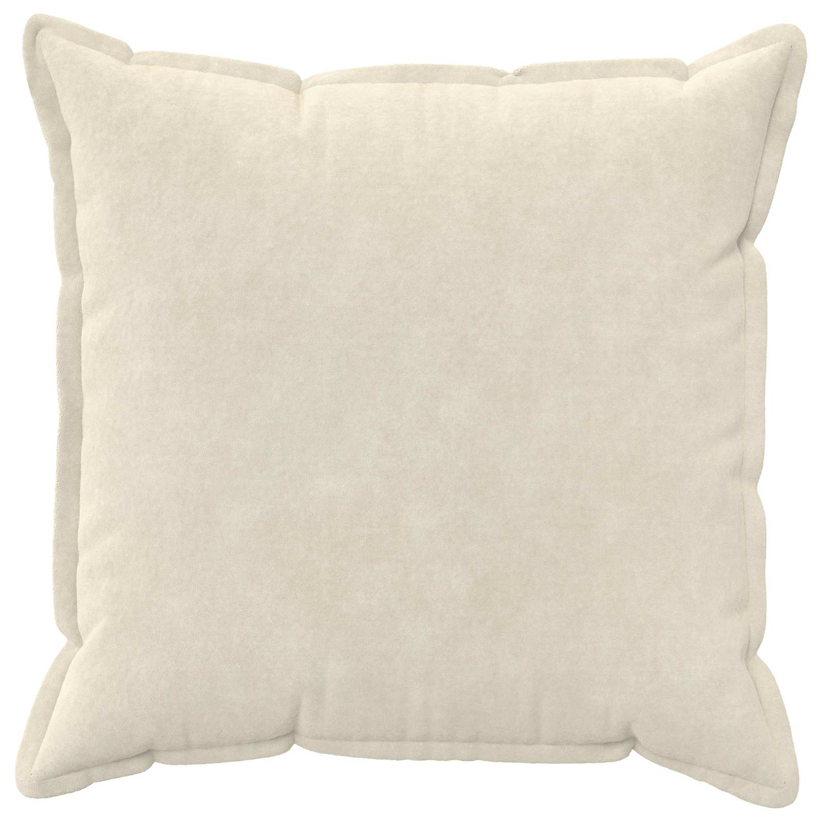 Párna huzat 2 pcs houten krémszínű 60 x 60 cm mikroszálas plüss