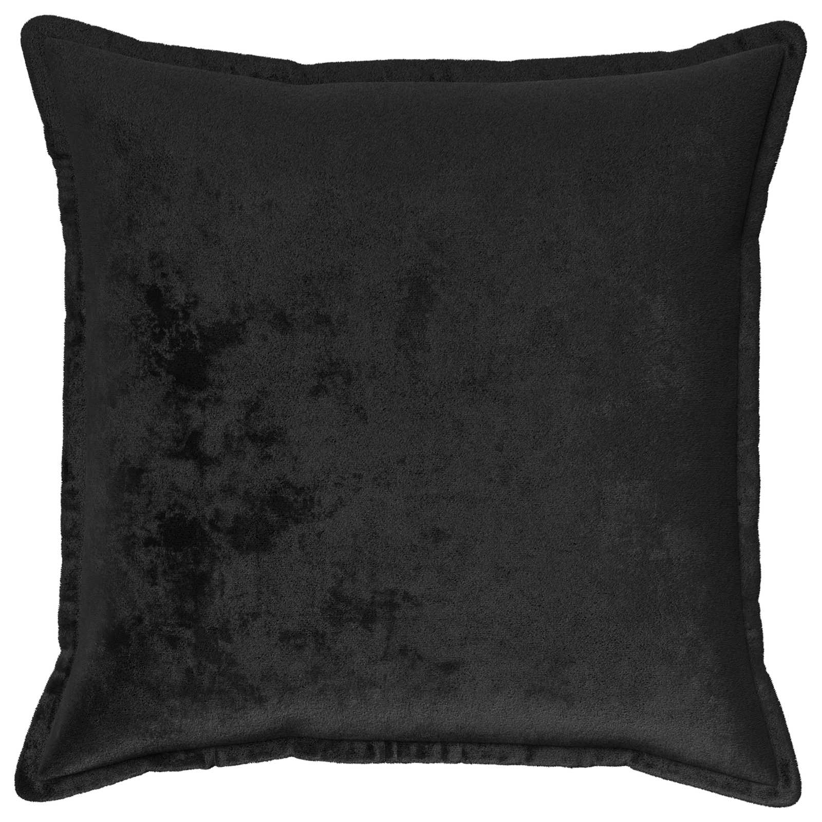Párna huzat 2 pcs houten fekete 60 x 60 cm flanell