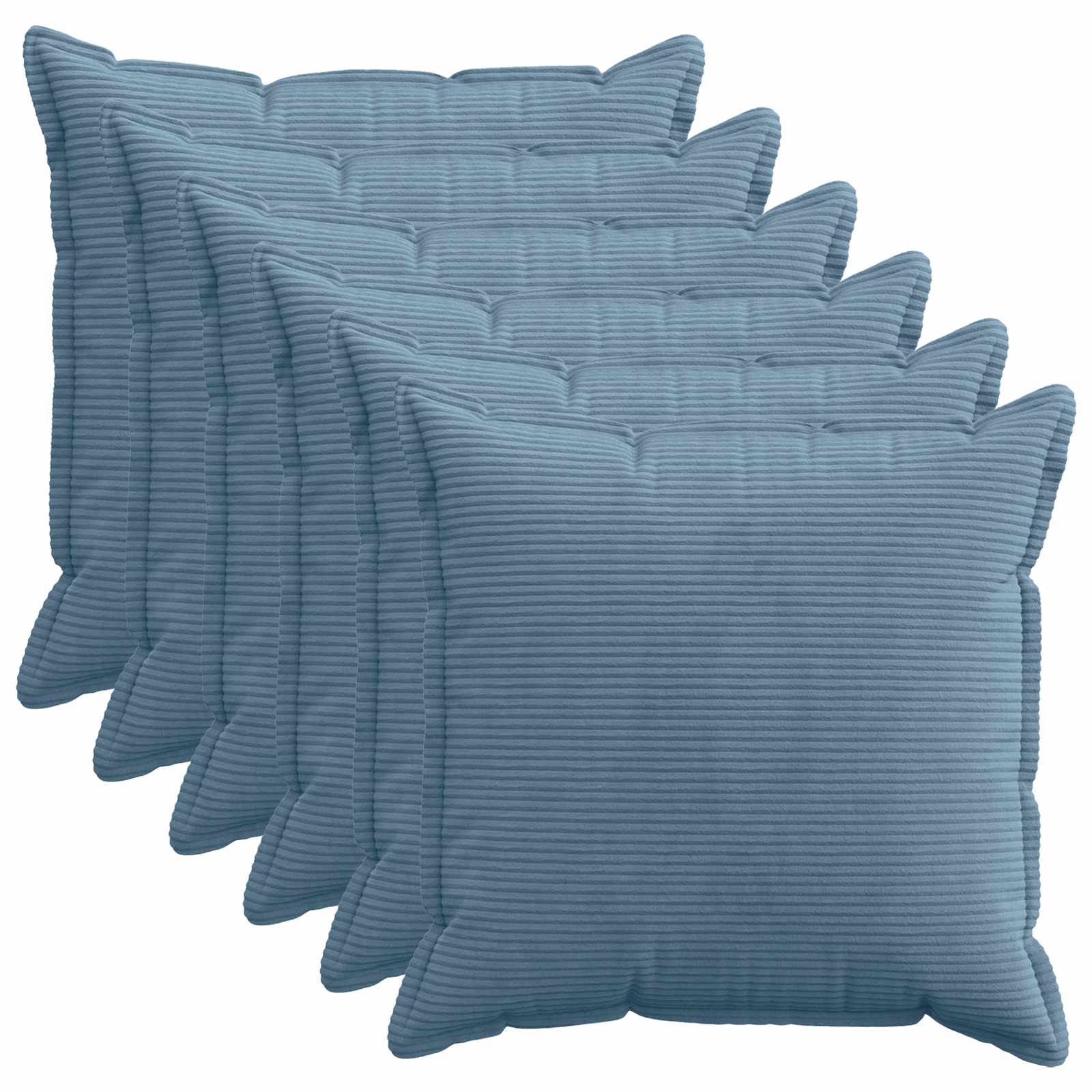 Párna huzat 6 db houten kék 65 x 65 cm cord
