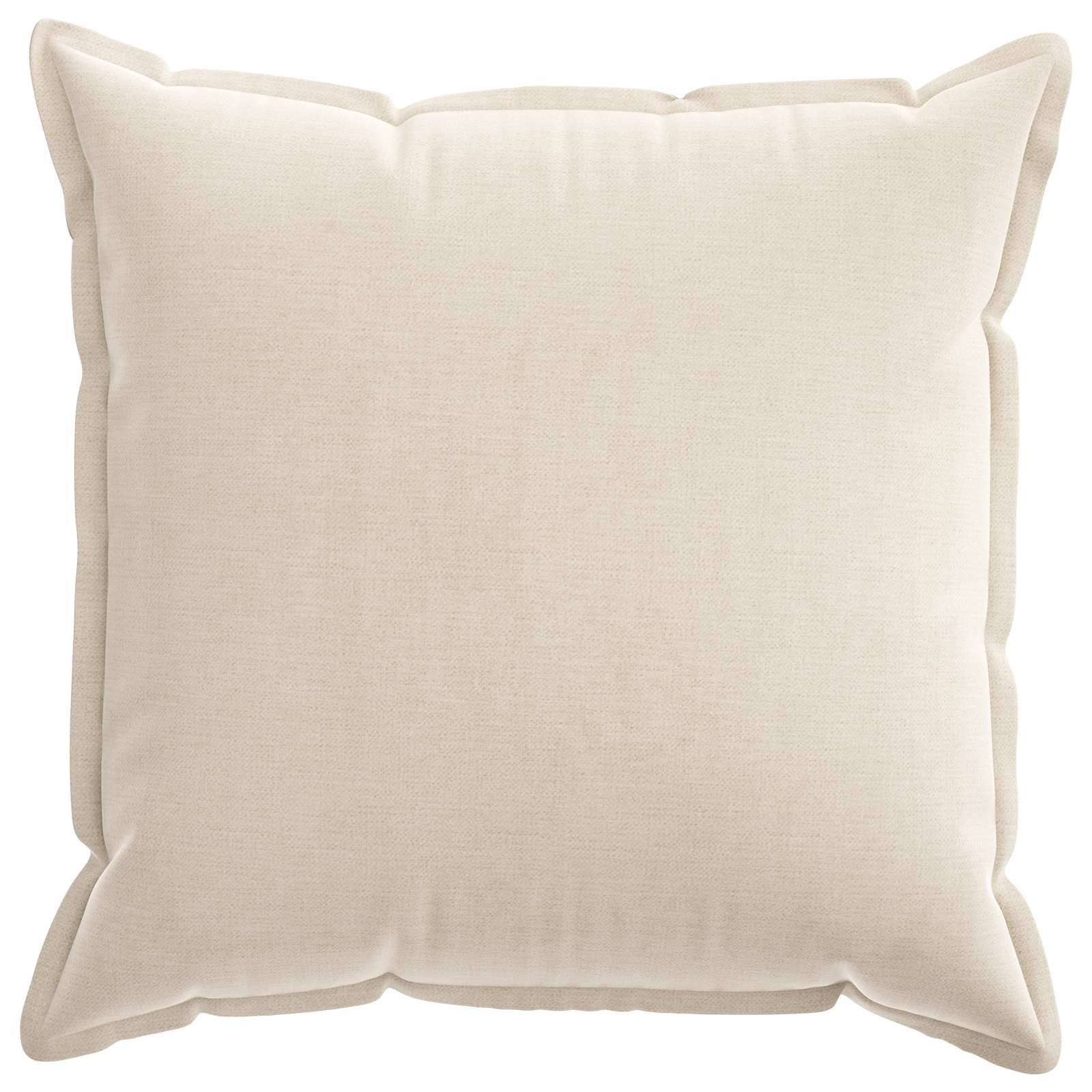 Párna huzat 2 db houten krémszínű 65 x 65 cm chenille szövet