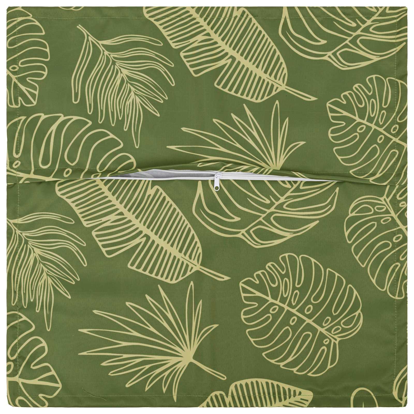 Párna huzat 6 db houten levélminta 65 x 65 cm poliészter