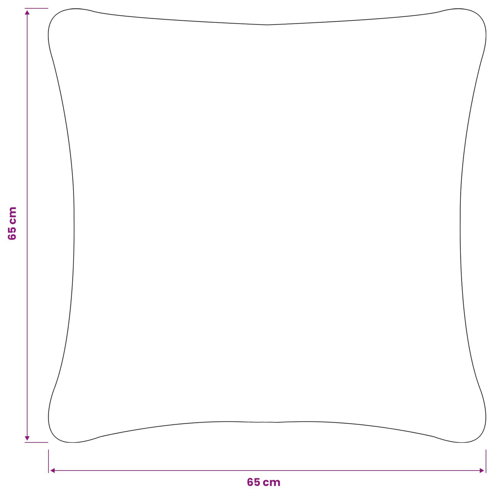 Párna huzat 6 pcs houten sötétzöld 65 x 65 cm bouclé