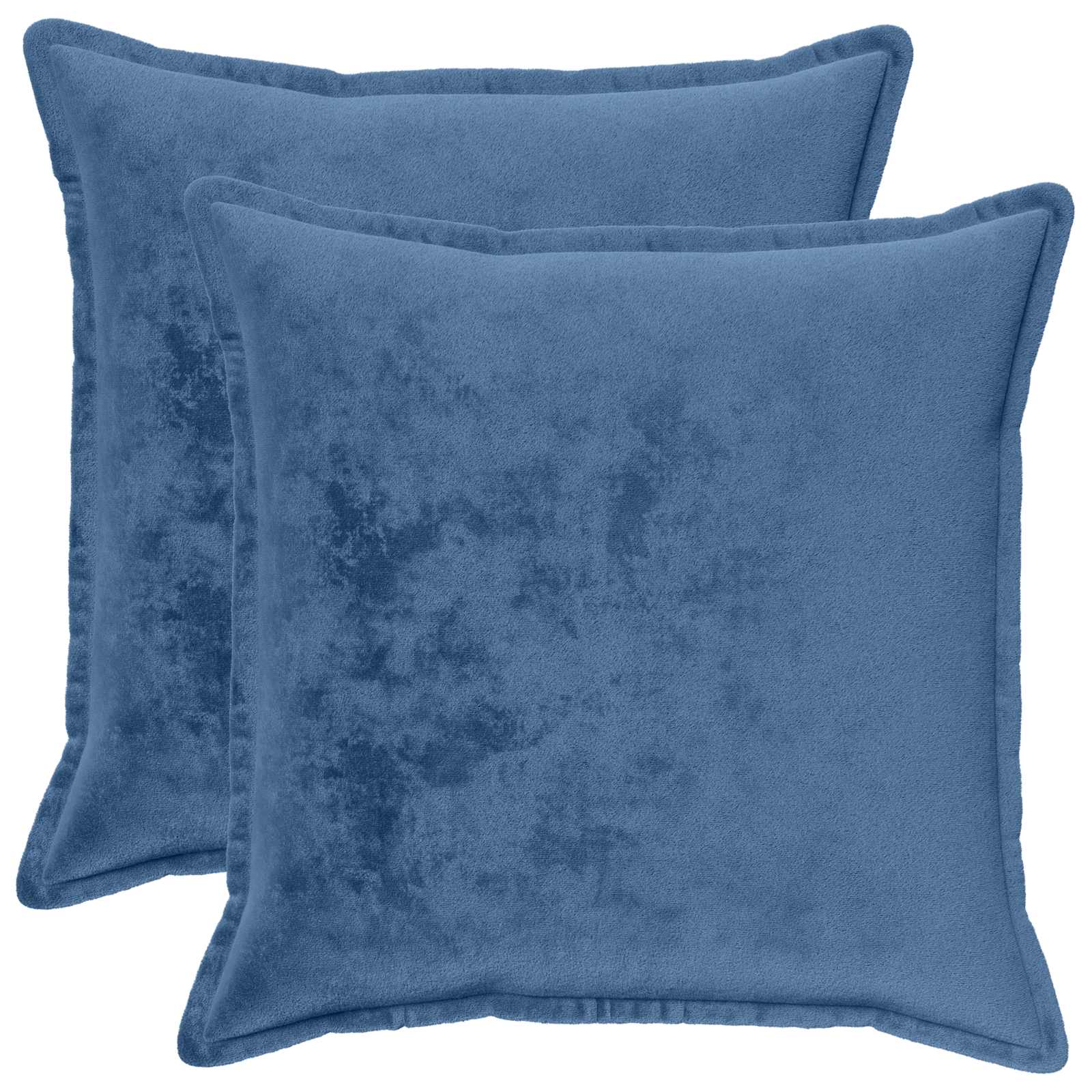 Párna huzat 2 pcs houten világoskék 65 x 65 cm flanell