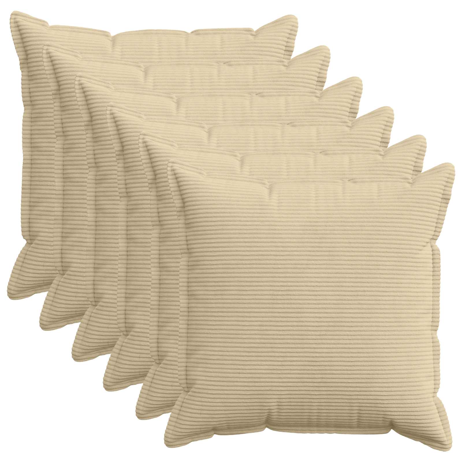 Párna huzat 6 db houten világos zöld szürke 70 x 70 cm cord