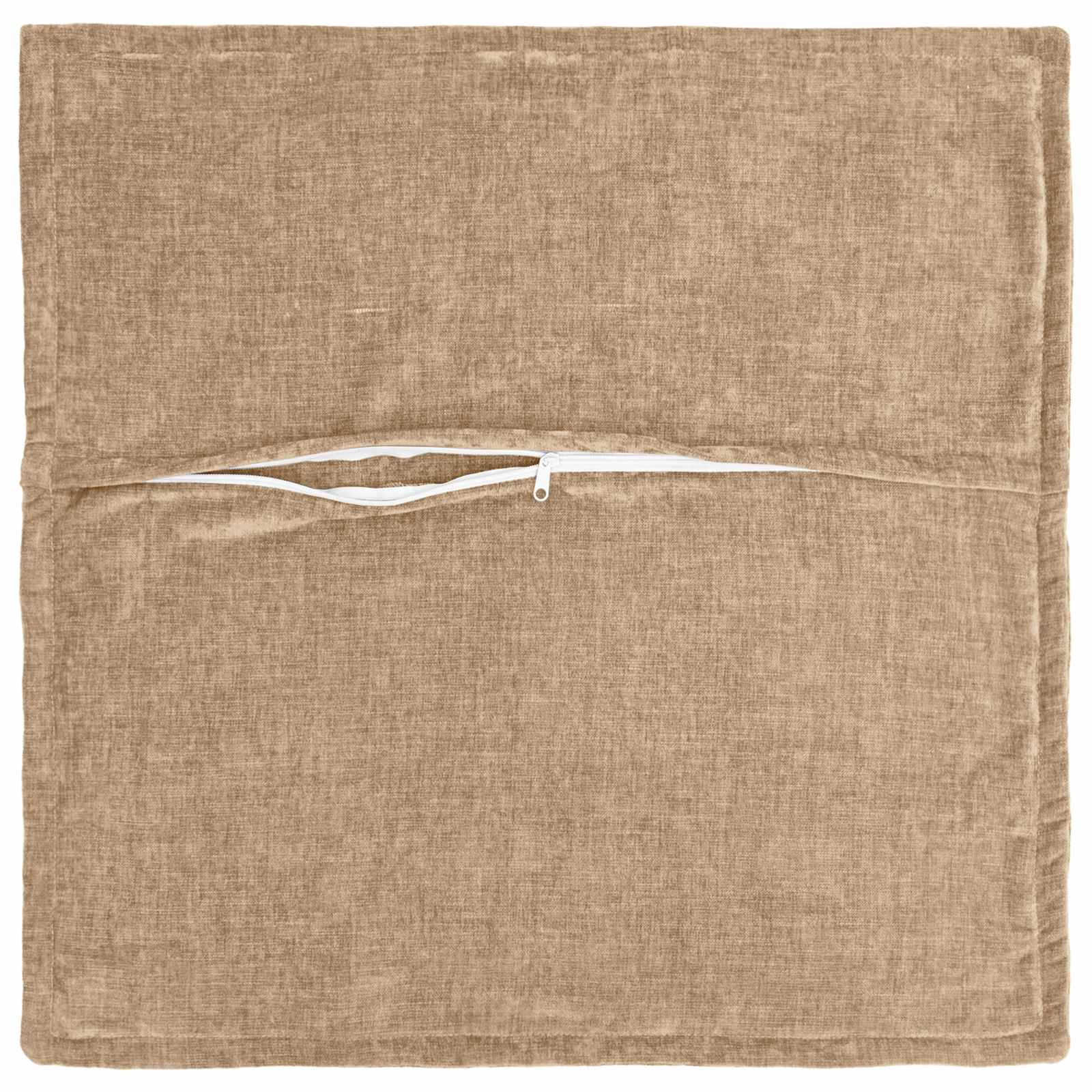 Párna huzat 6 db houten tópszínű 70 x 70 cm chenille szövet