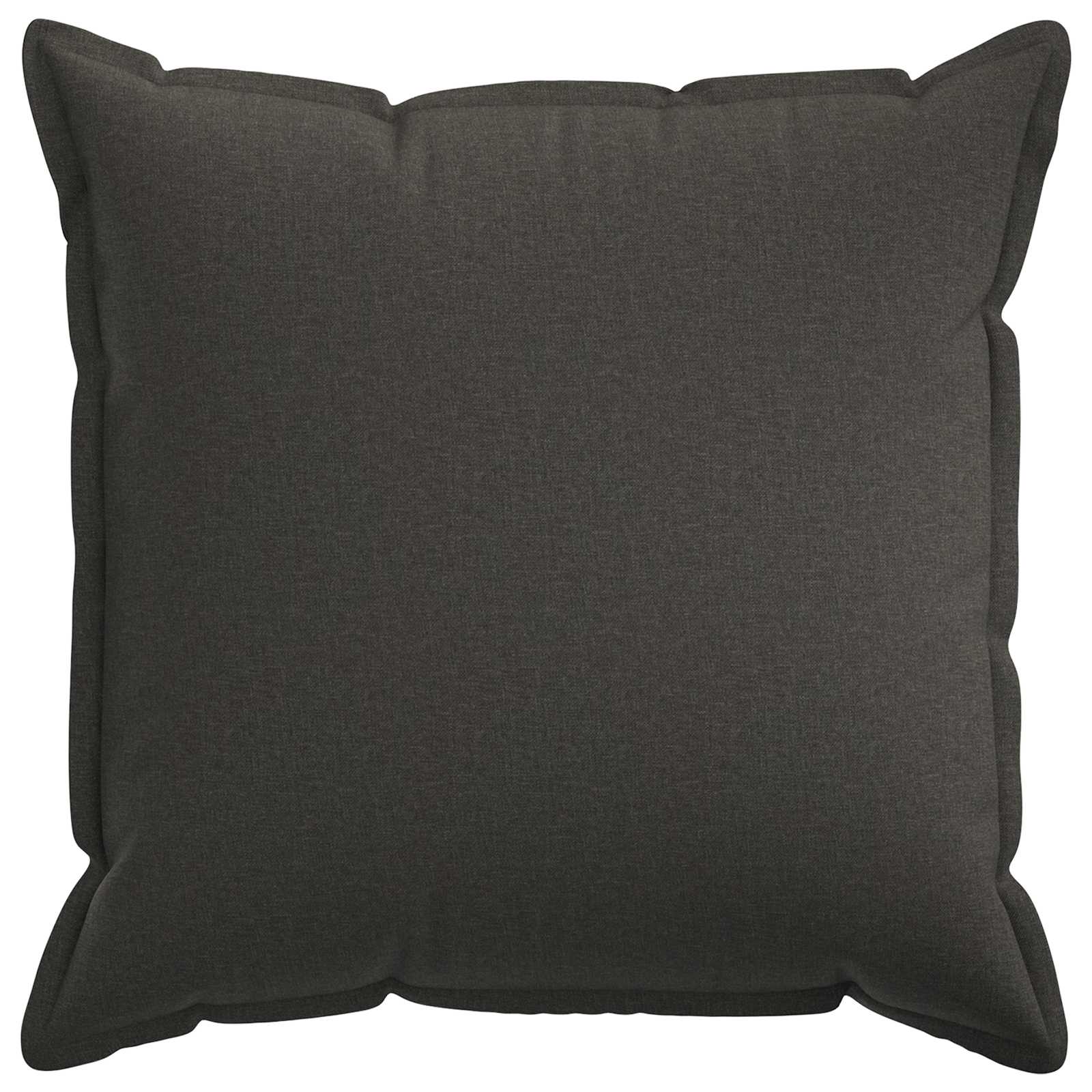Párna huzat 2 pcs houten sötétszürke 80 x 80 cm műlenszövet