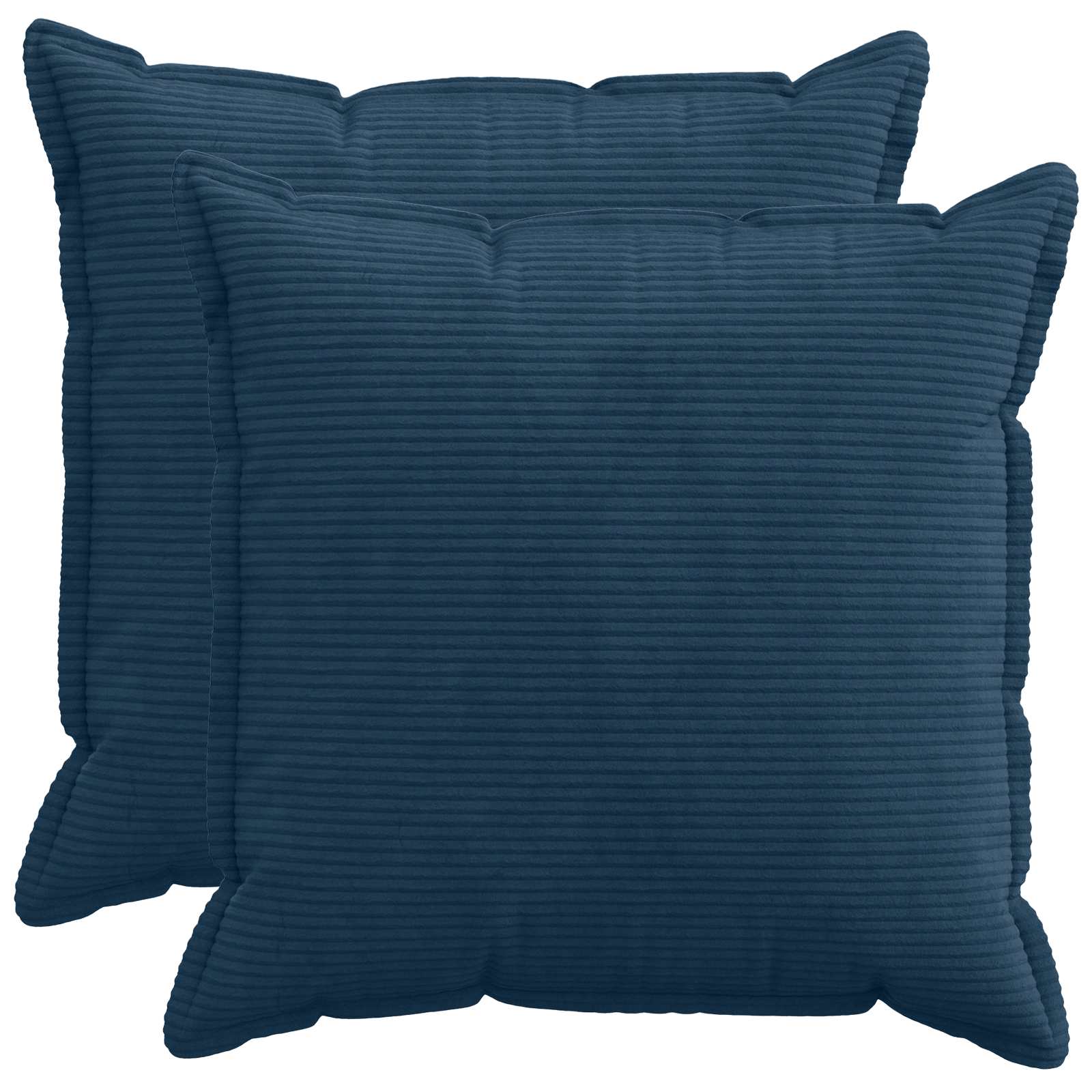 Párna huzat 2 db houten sötétkék 80 x 80 cm cord