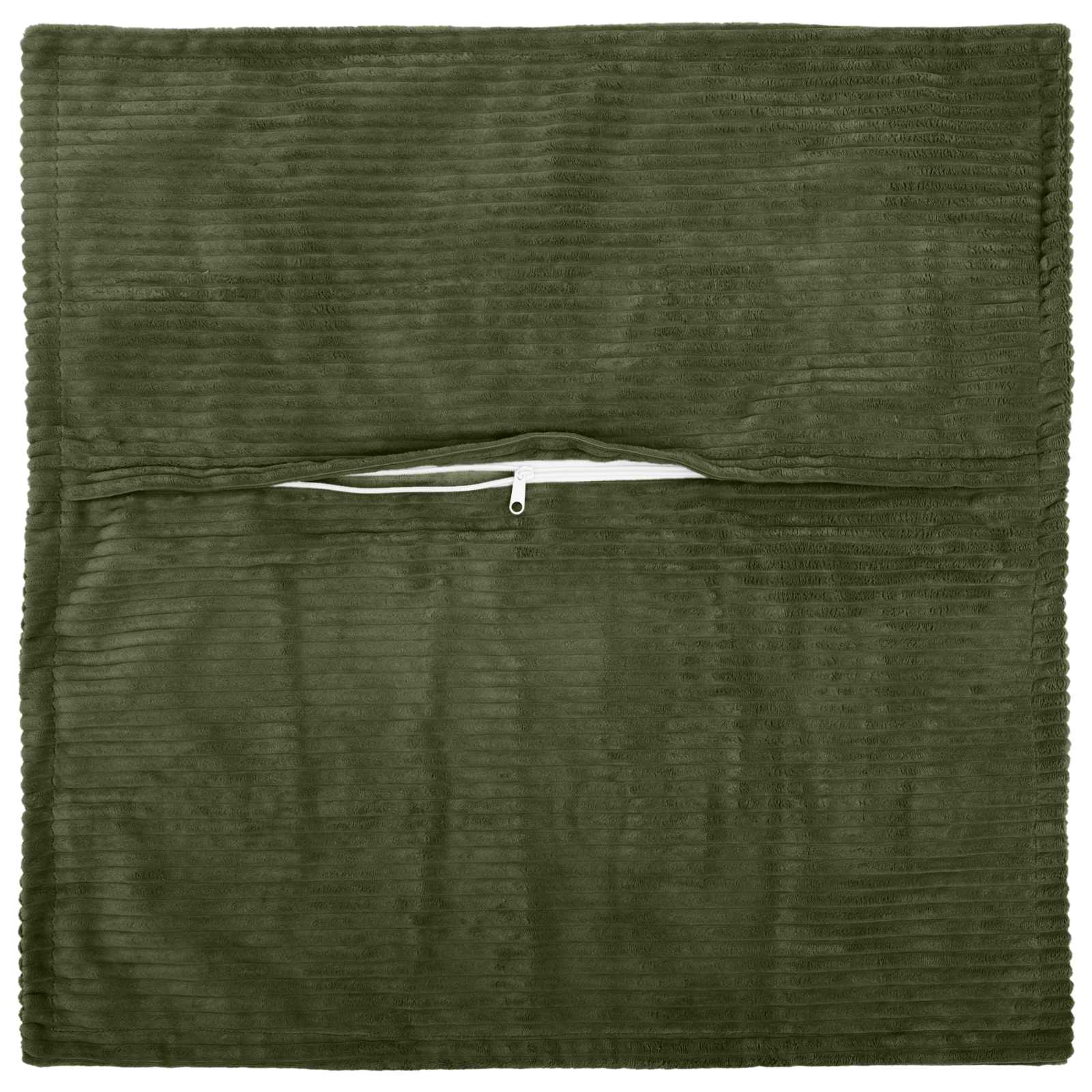 Párna huzat 2 db houten zöld 80 x 80 cm cord