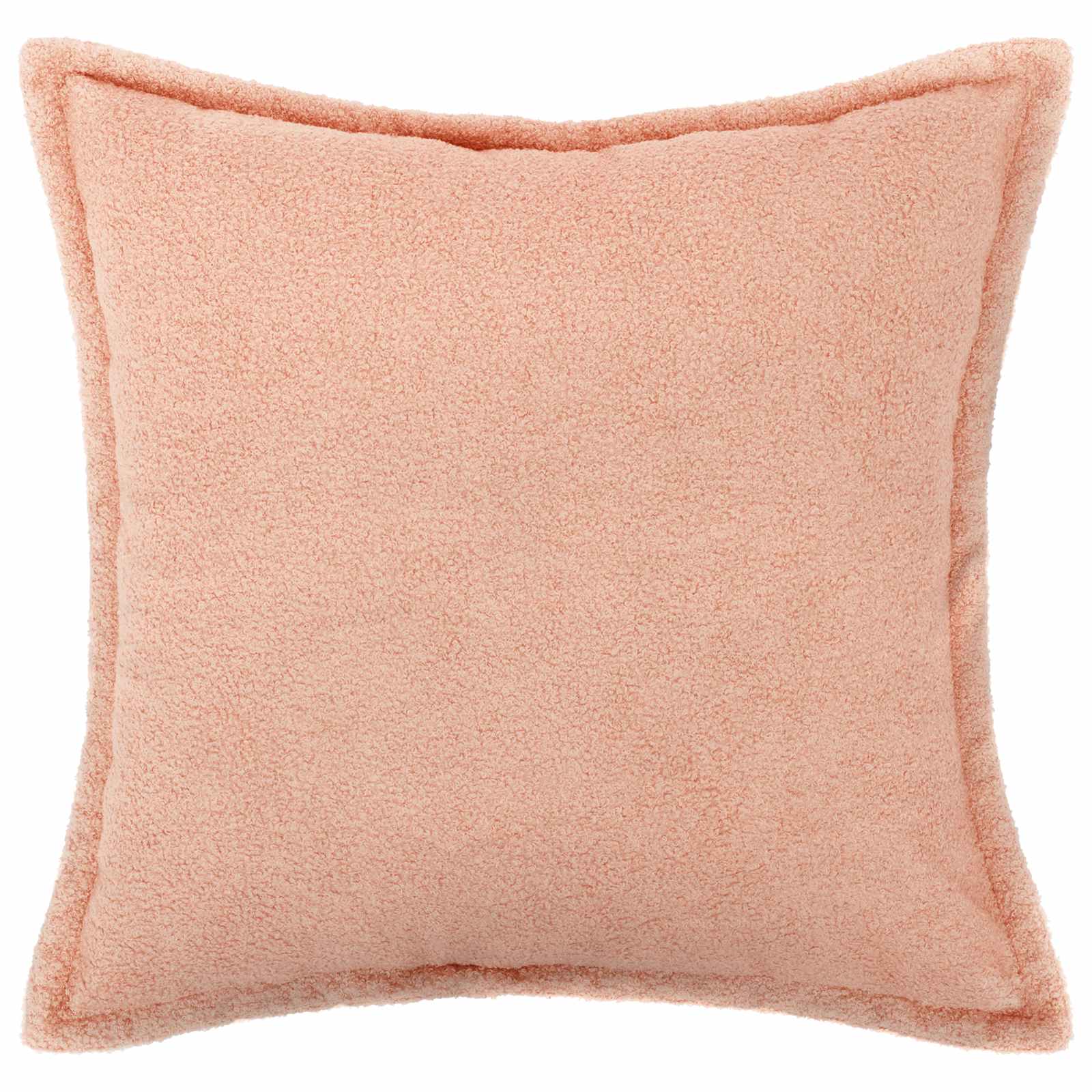 Párna huzat 2 pcs houten rózsaszín 80 x 80 cm bouclé
