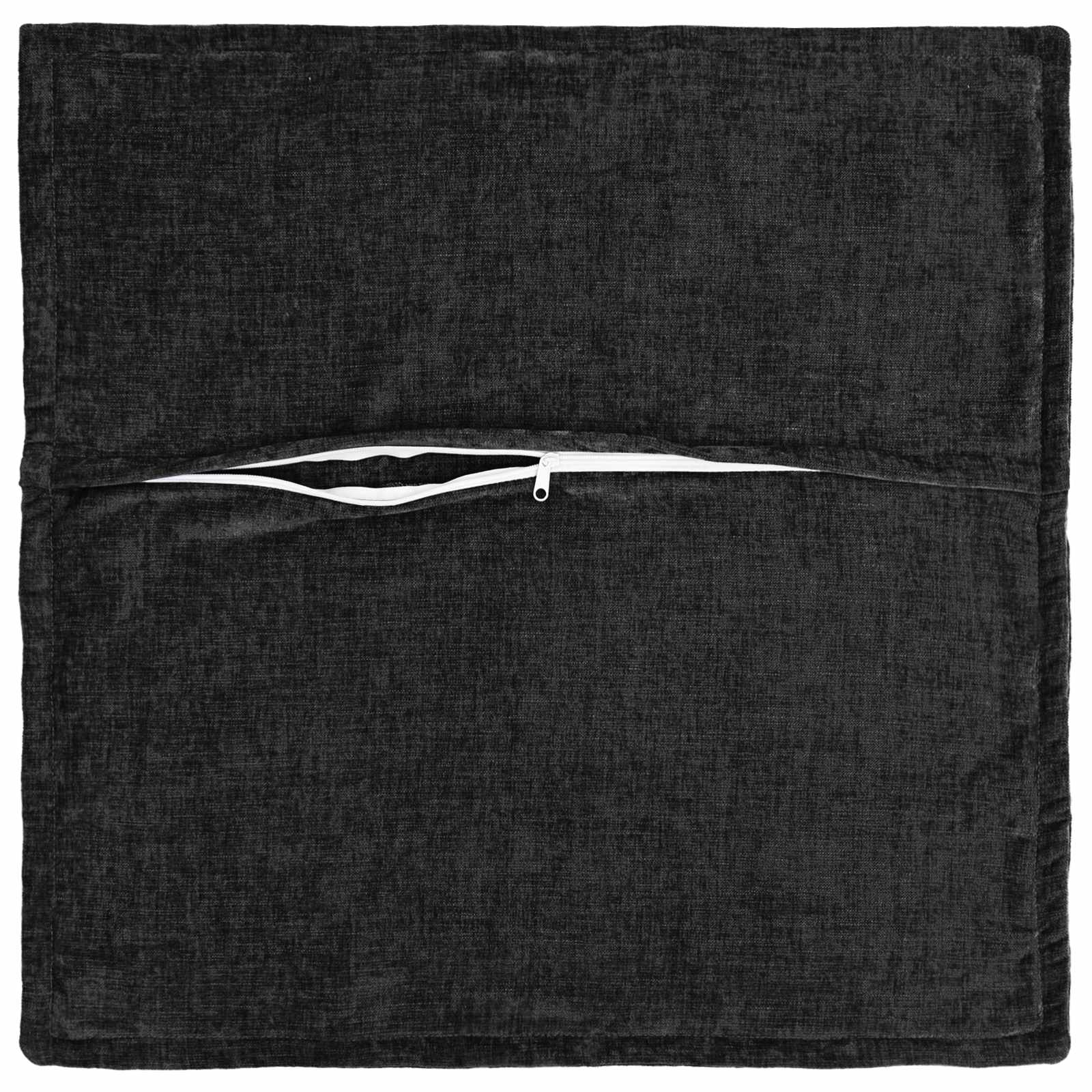 Párna huzat 2 db houten antracitszürke 80 x 80 cm