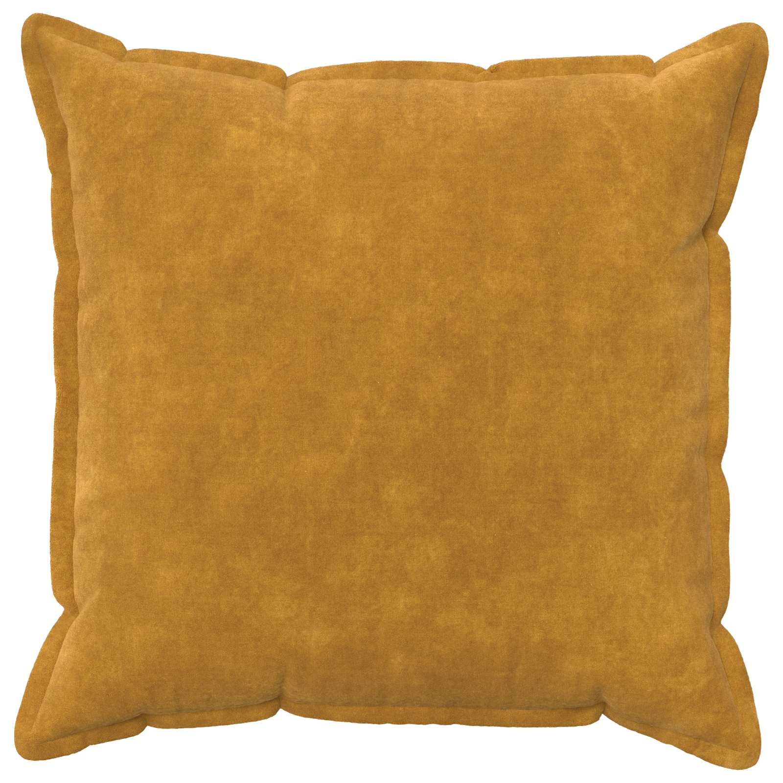 Párna huzat 2 pcs houten sárga 80 x 80 cm mikroszálas plüss