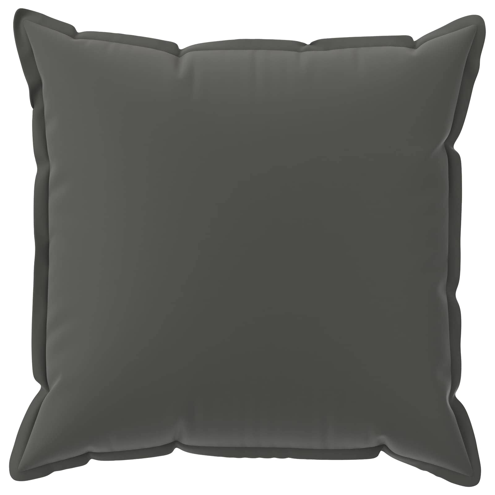 Párna huzat 2 db houten antracitszürke 80 x 80 cm poliészter