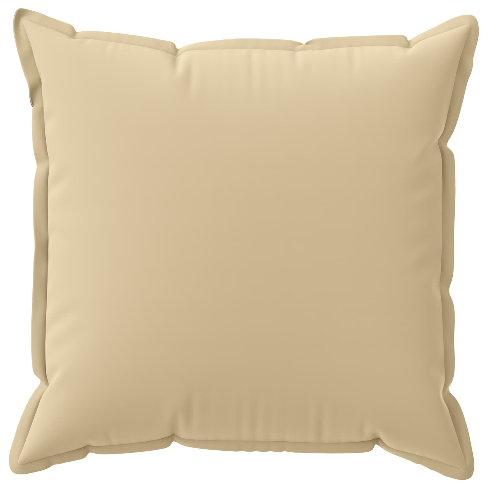 Párna huzat 6 db houten bézs 80 x 80 cm poliészter