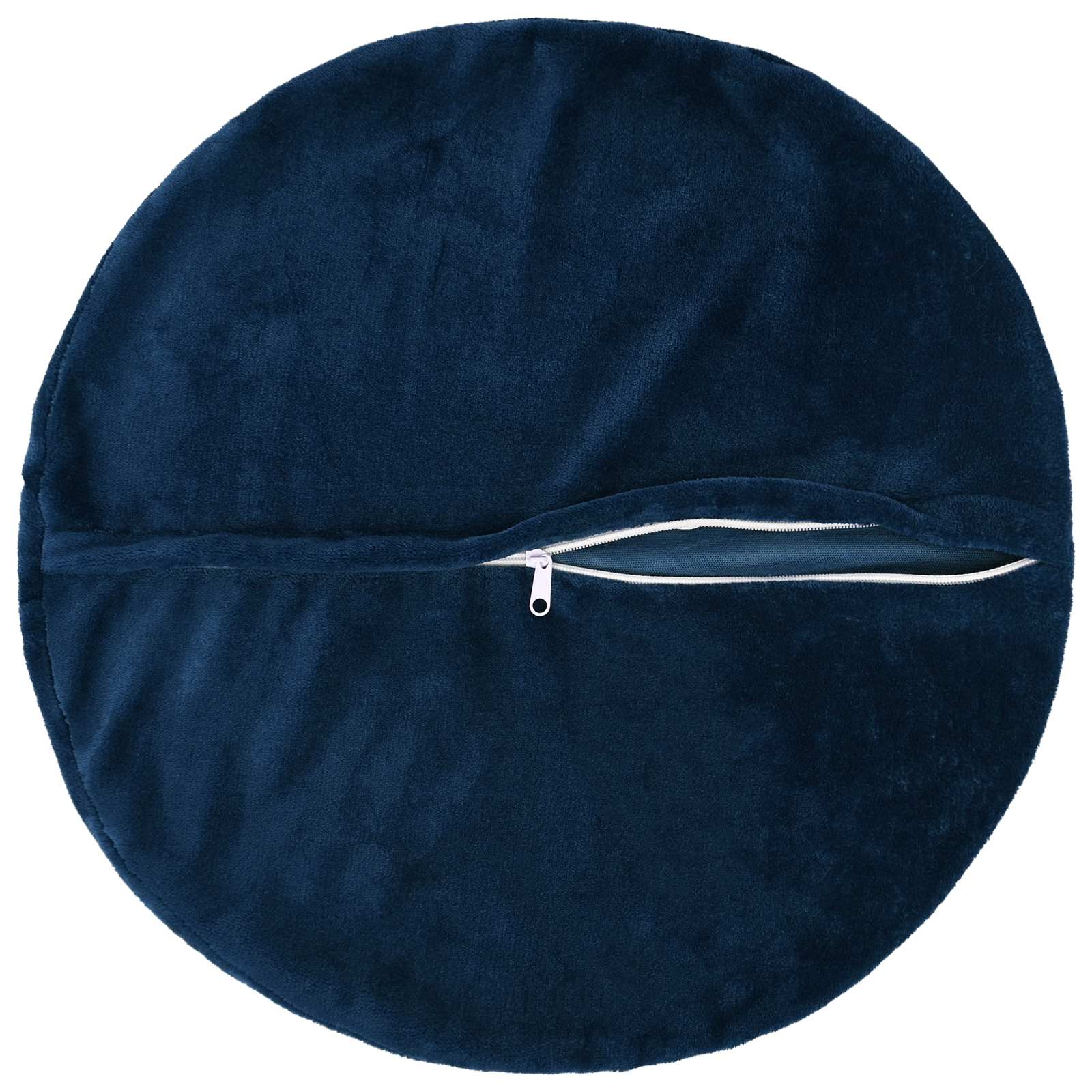 Párna huzat 2 pcs heerlen sötétkék ø 30 cm flanell