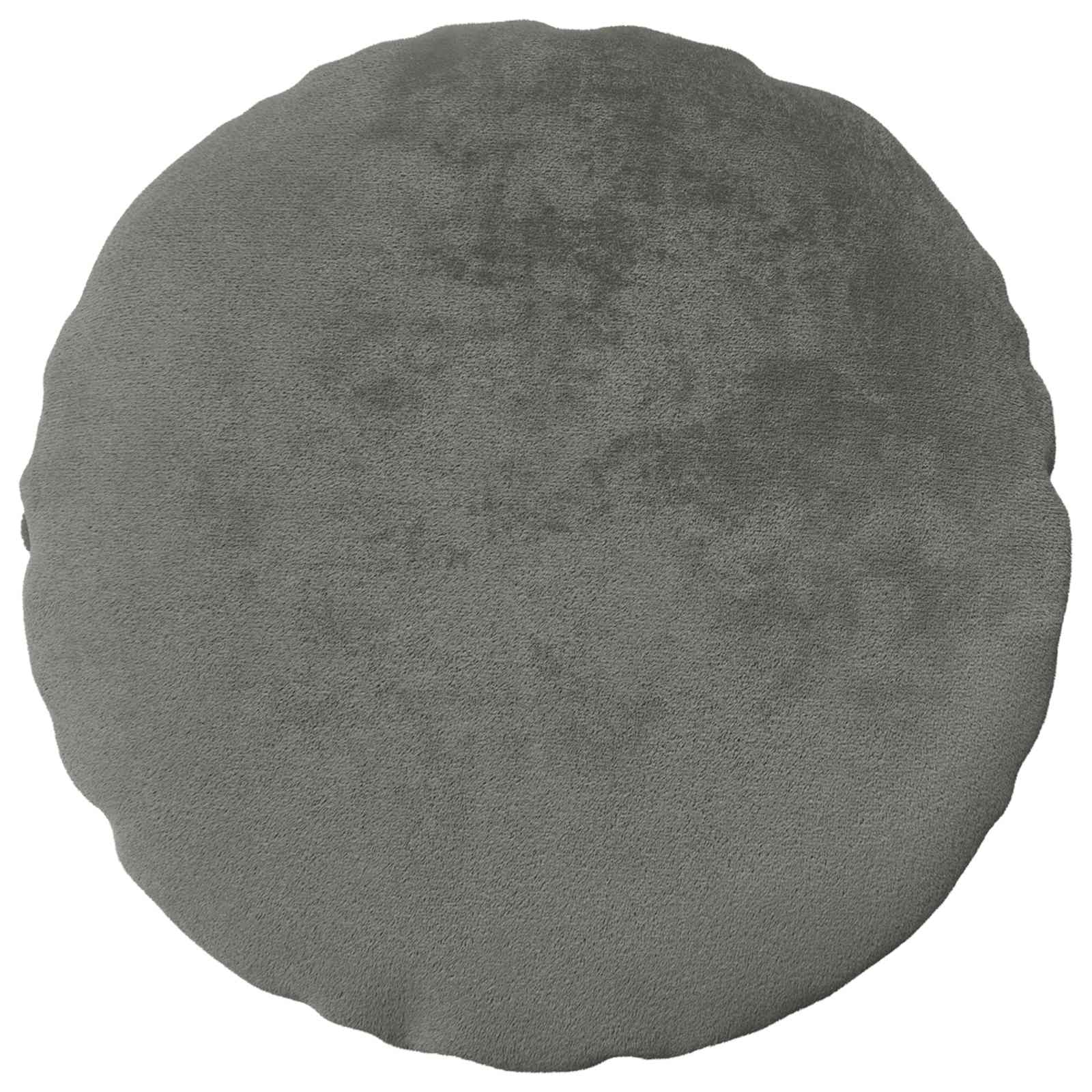 Párna huzat 6 pcs heerlen sötétszürke ø 30 cm flanell