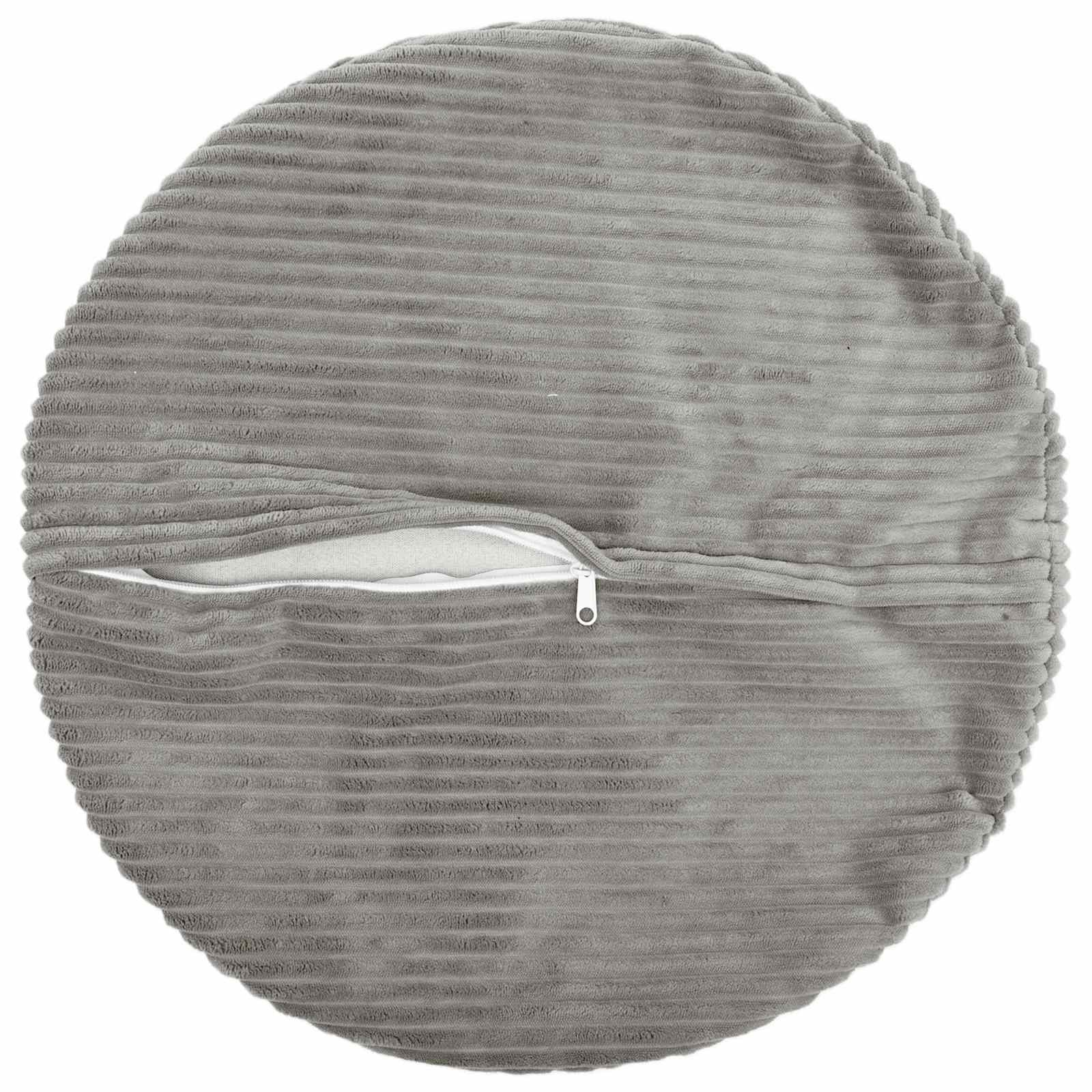 Párna huzat 6 pcs heerlen világosszürke ø 40 cm cord