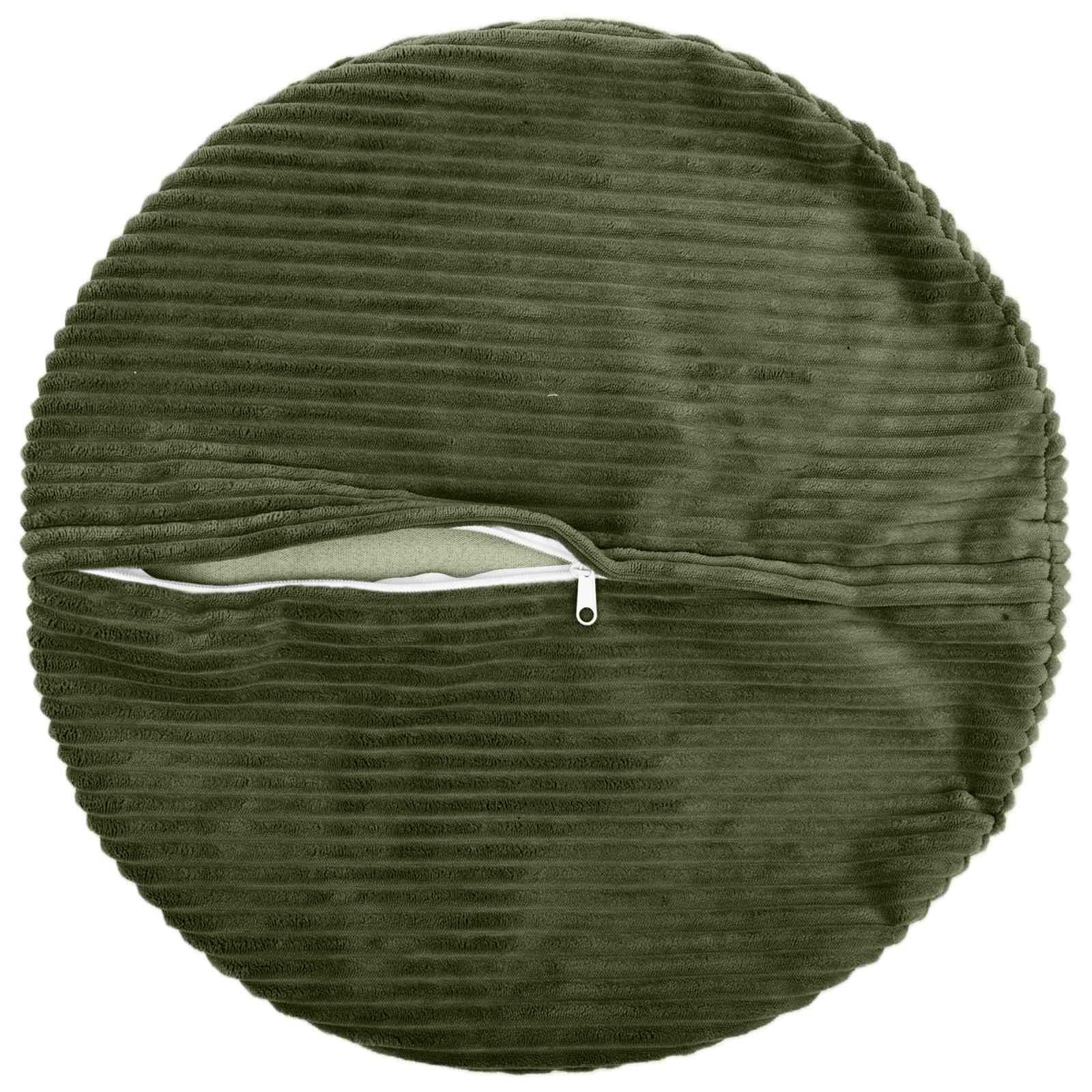 Párna huzat 2 pcs heerlen zöld ø 40 cm cord