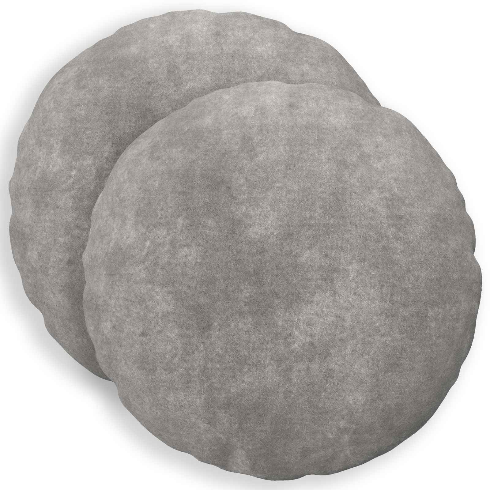 Párna huzat 2 pcs heerlen világosszürke ø 40 cm