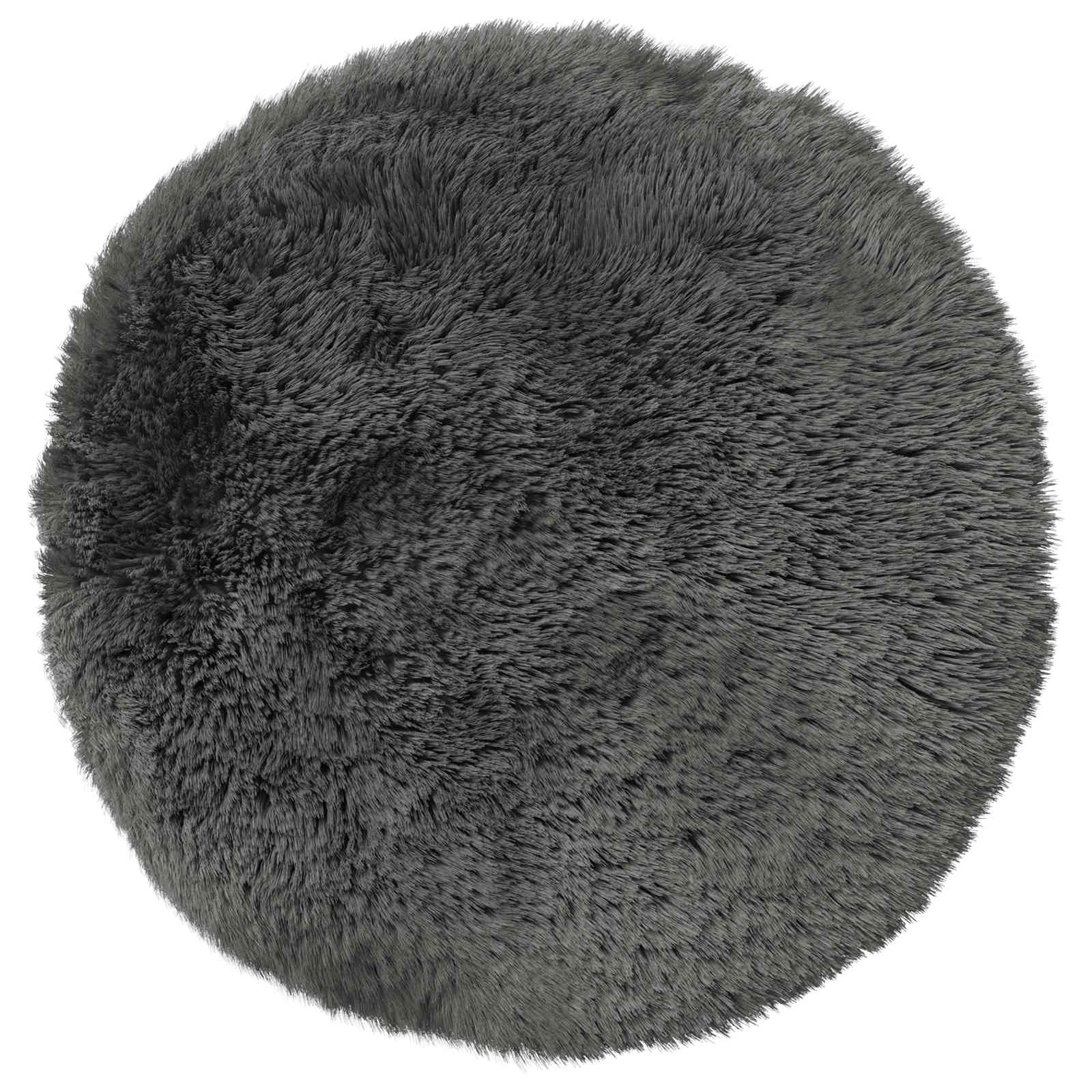 Párna huzat 6 pcs heerlen világosszürke ø 40 cm pv mikroplüss