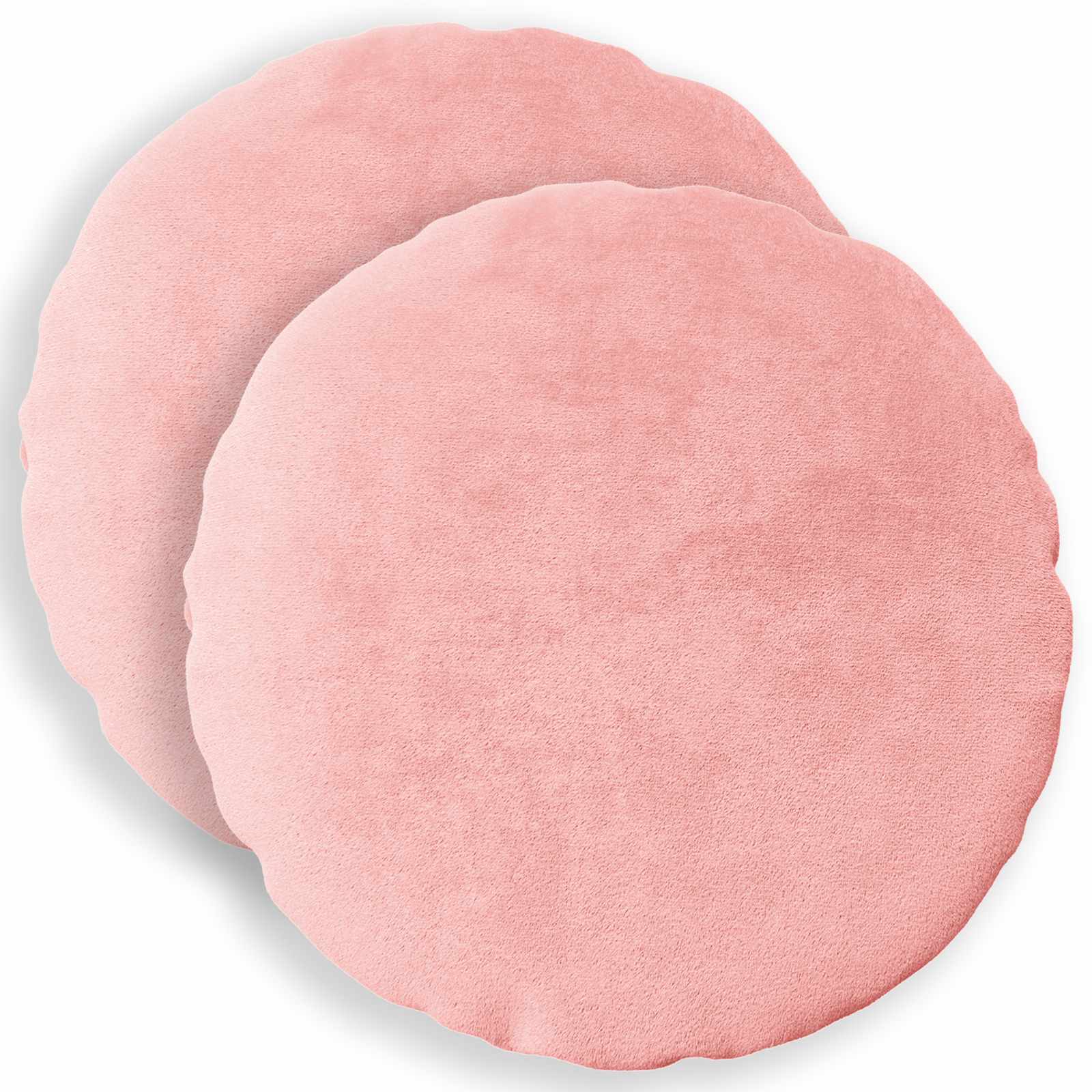 Párna huzat 2 pcs heerlen rózsaszín ø 40 cm flanell